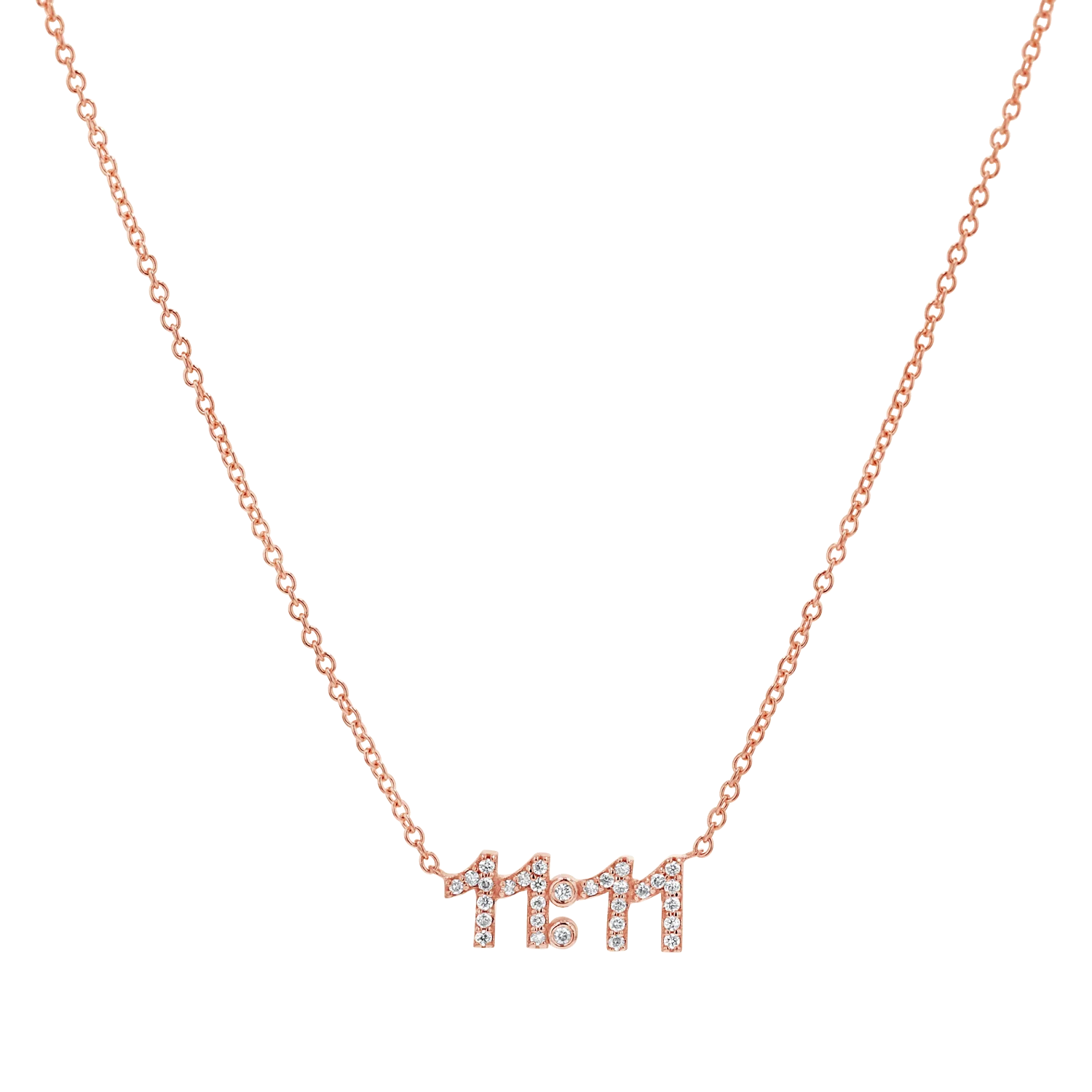 11:11 Diamond Necklace - Image 3