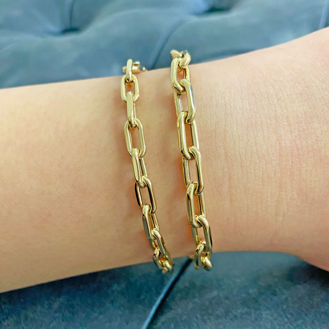 14K Beverly Chain Bracelet - Image 5
