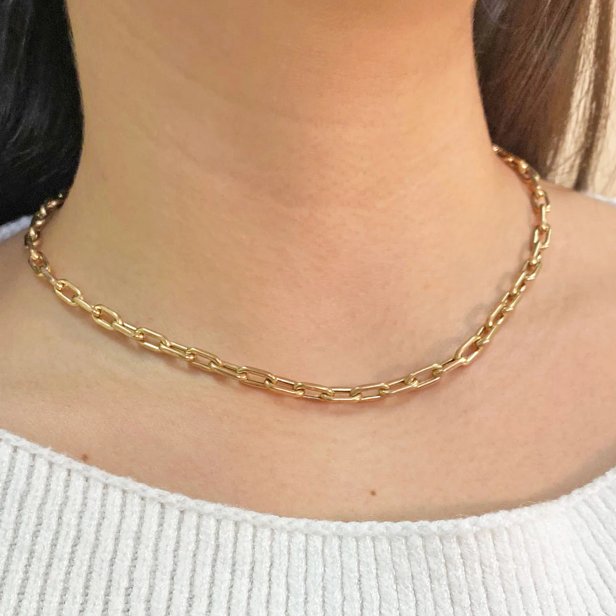 14K Beverly Chain Necklace - Image 4