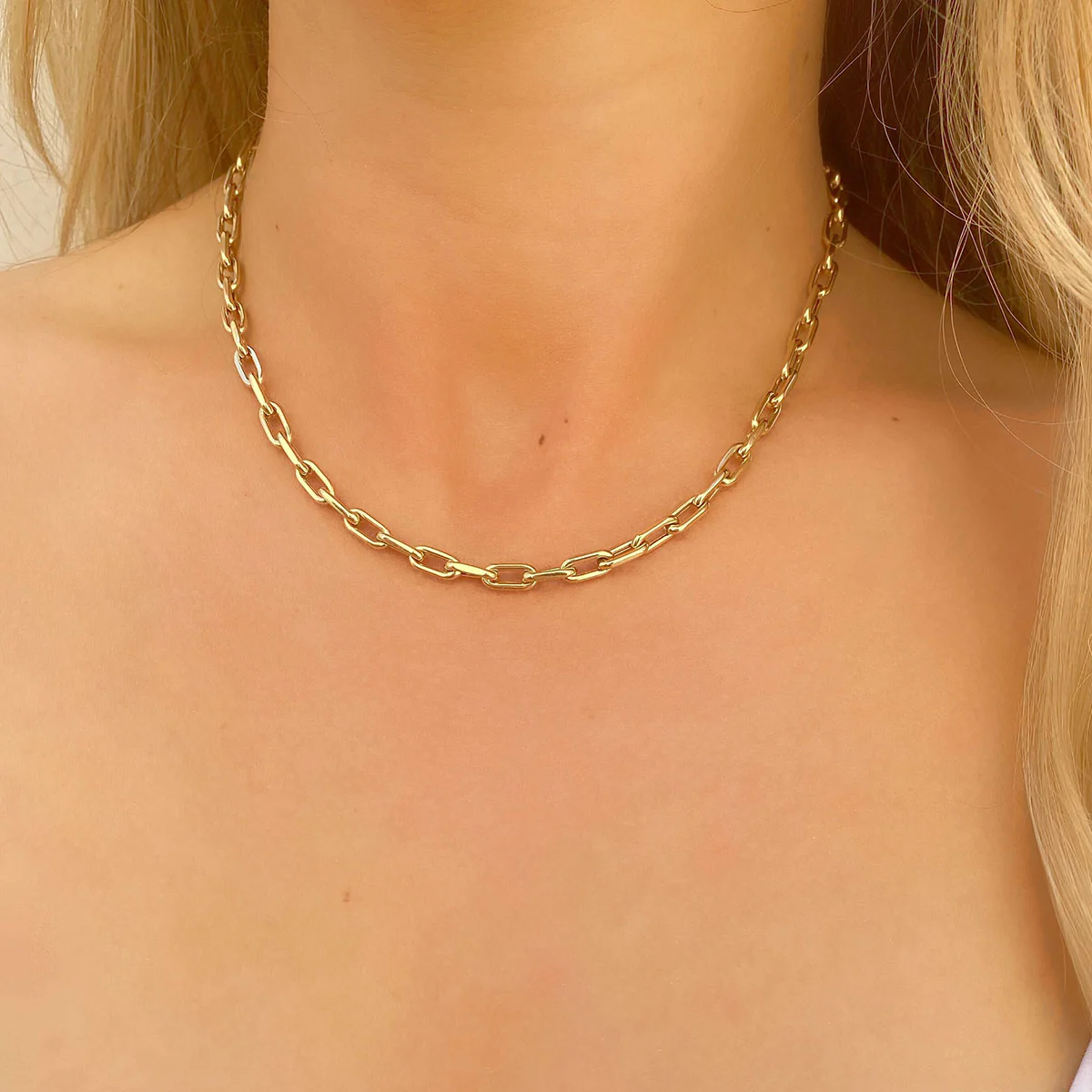 14K Beverly Chain Necklace - Image 7