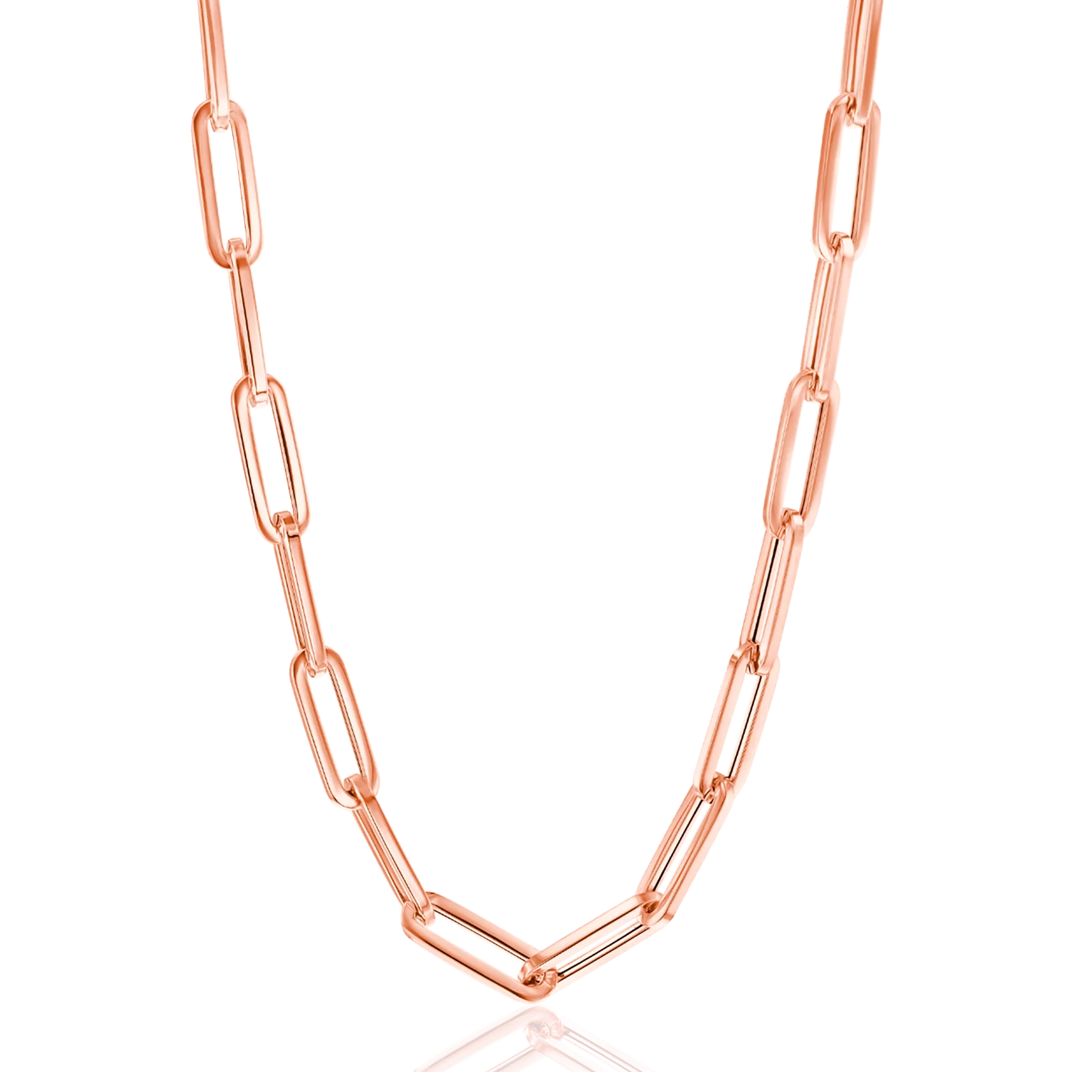 14K Grand Paper Clip Chain - Image 3