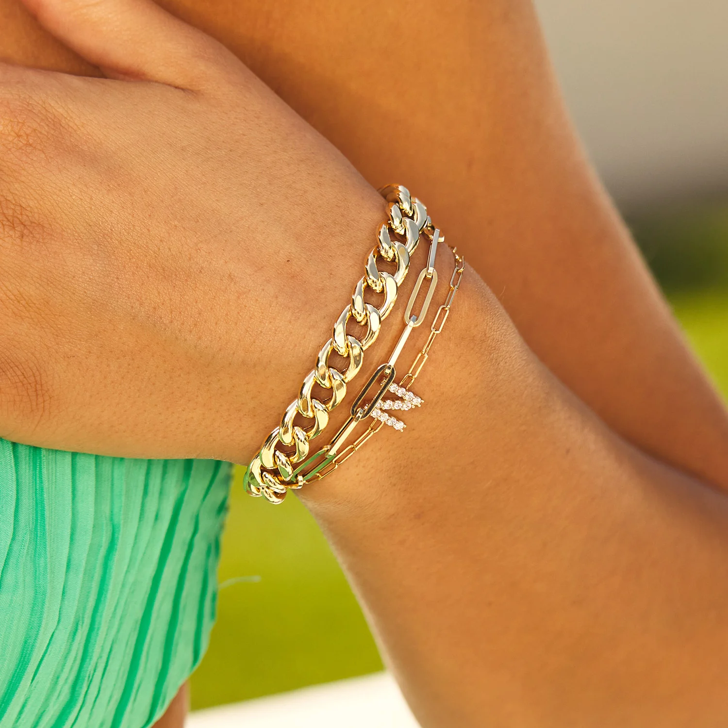 9mm Miami Cuban Link Chain Bracelet - Image 2