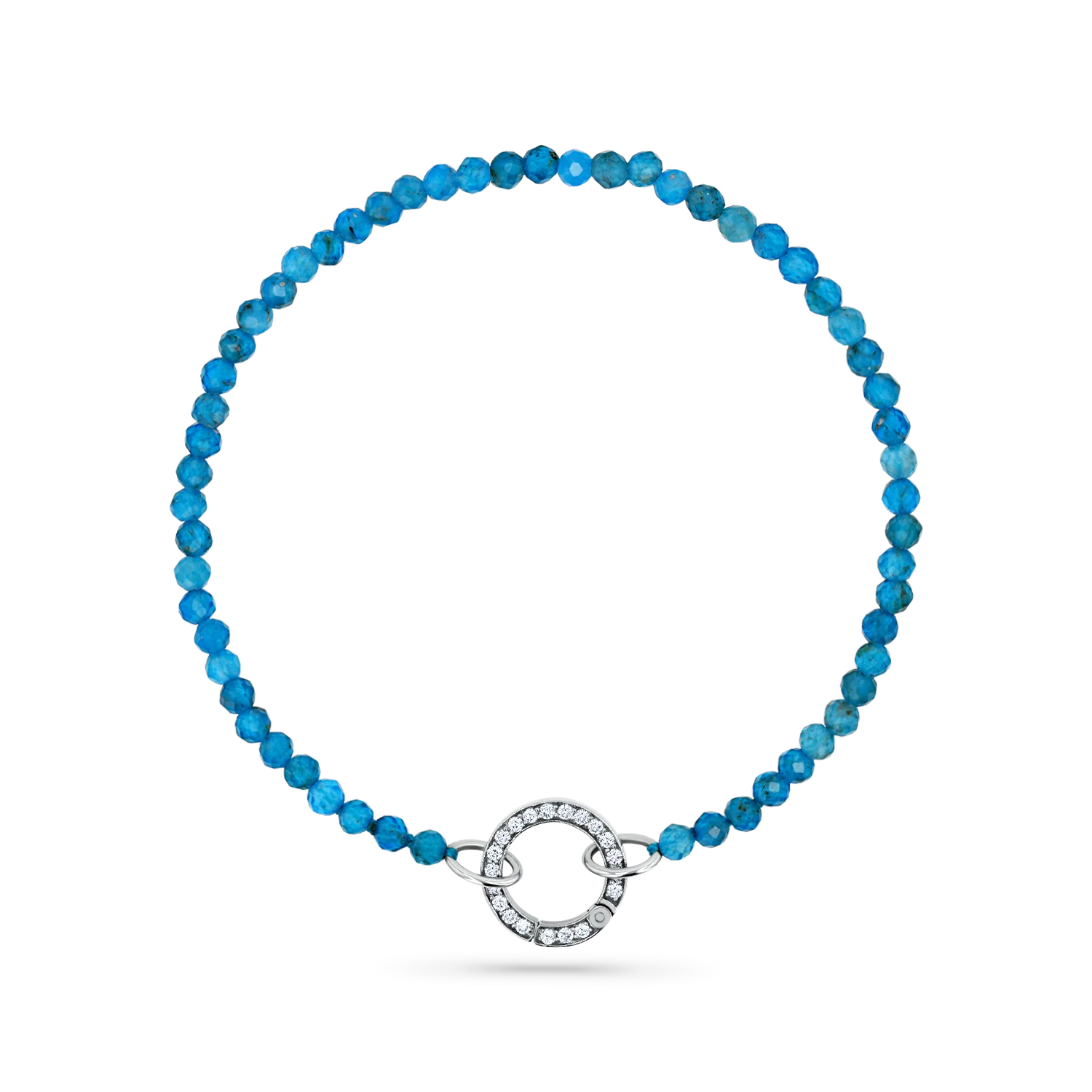 Apatite Bead Connector Bracelet - Image 6