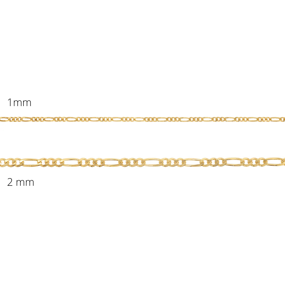 Baby Figaro Chain Necklace - Image 2