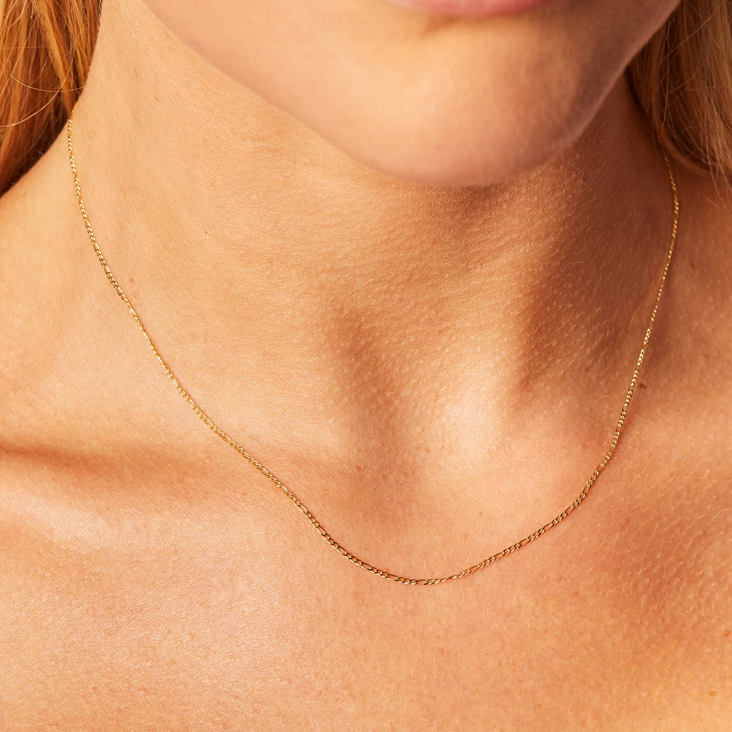 Baby Figaro Chain Necklace - Image 4