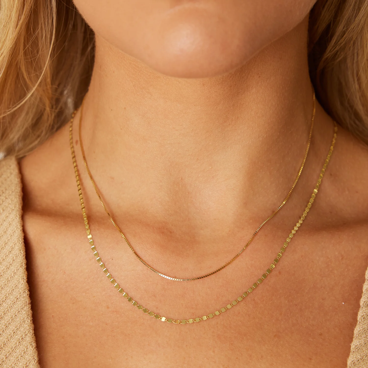Box Chain Necklace - Image 3