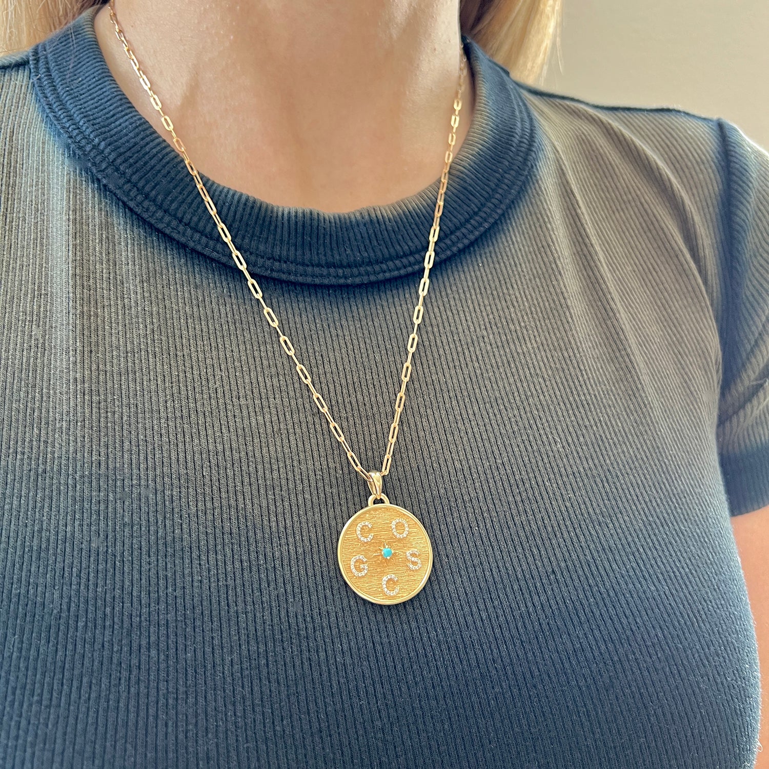 Circle of Life Diamond Multi Initial Charm - Image 10