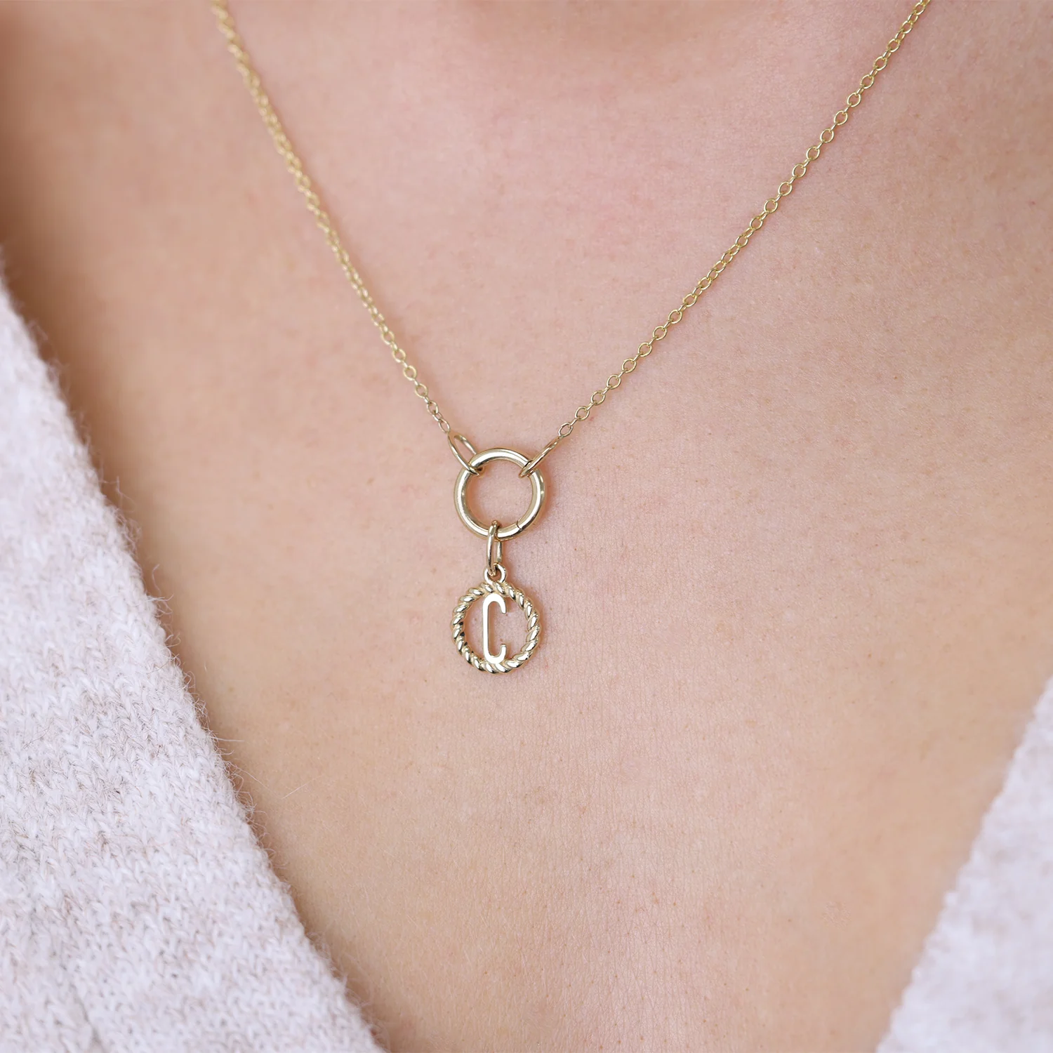 Connector Cable Chain Necklace - Image 9