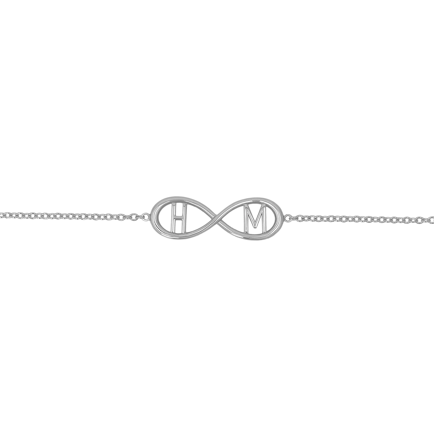 Infinity Letter Bracelet - Image 5