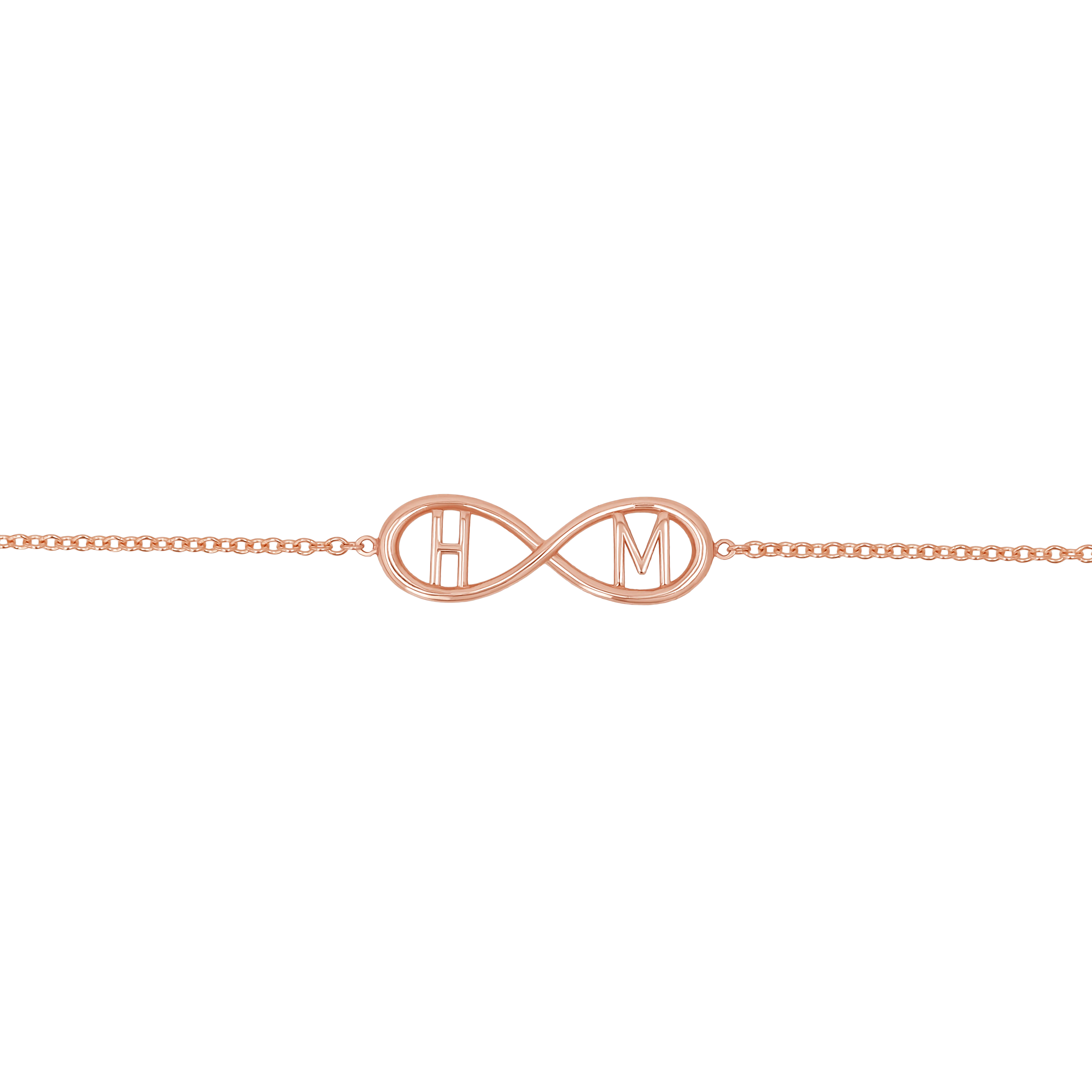 Infinity Letter Bracelet - Image 6