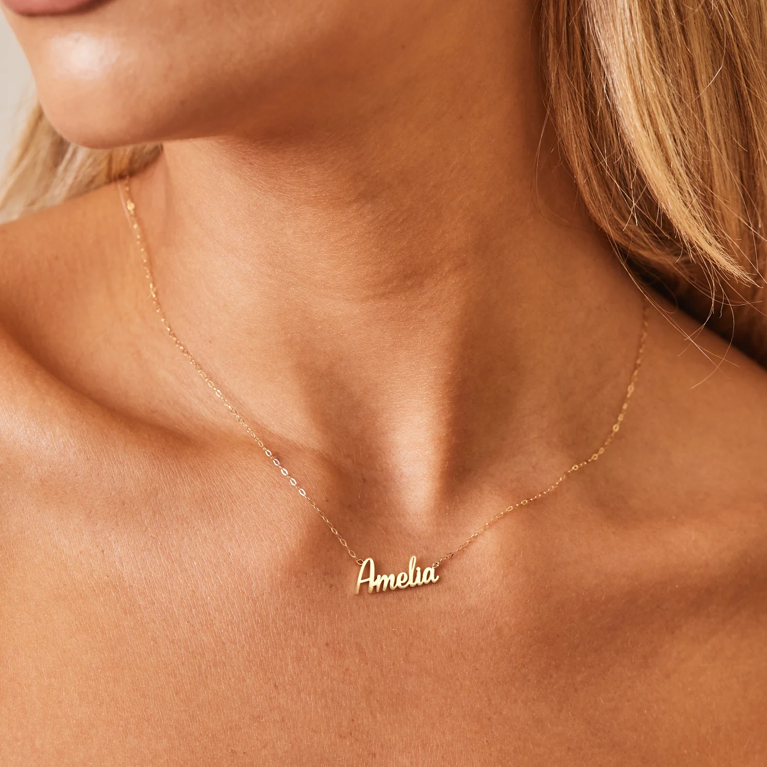 Dainty Personalized Name Necklace - Image 4