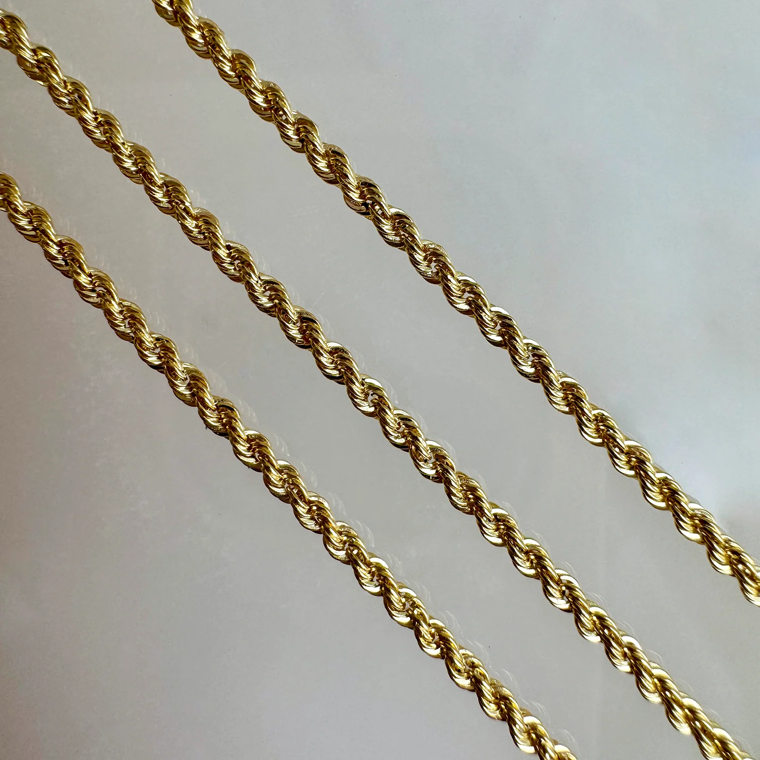 Dainty Rope Chain Necklace - Image 2