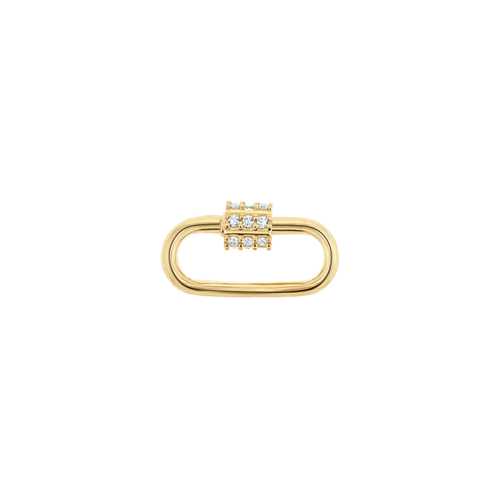 Diamond Barrel Charm Connector - Image 4