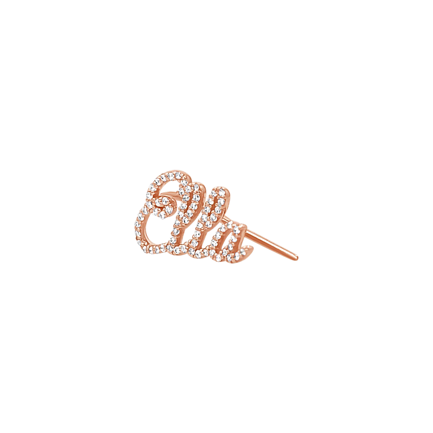 Diamond Personalized Name Ear Crawler - Image 8