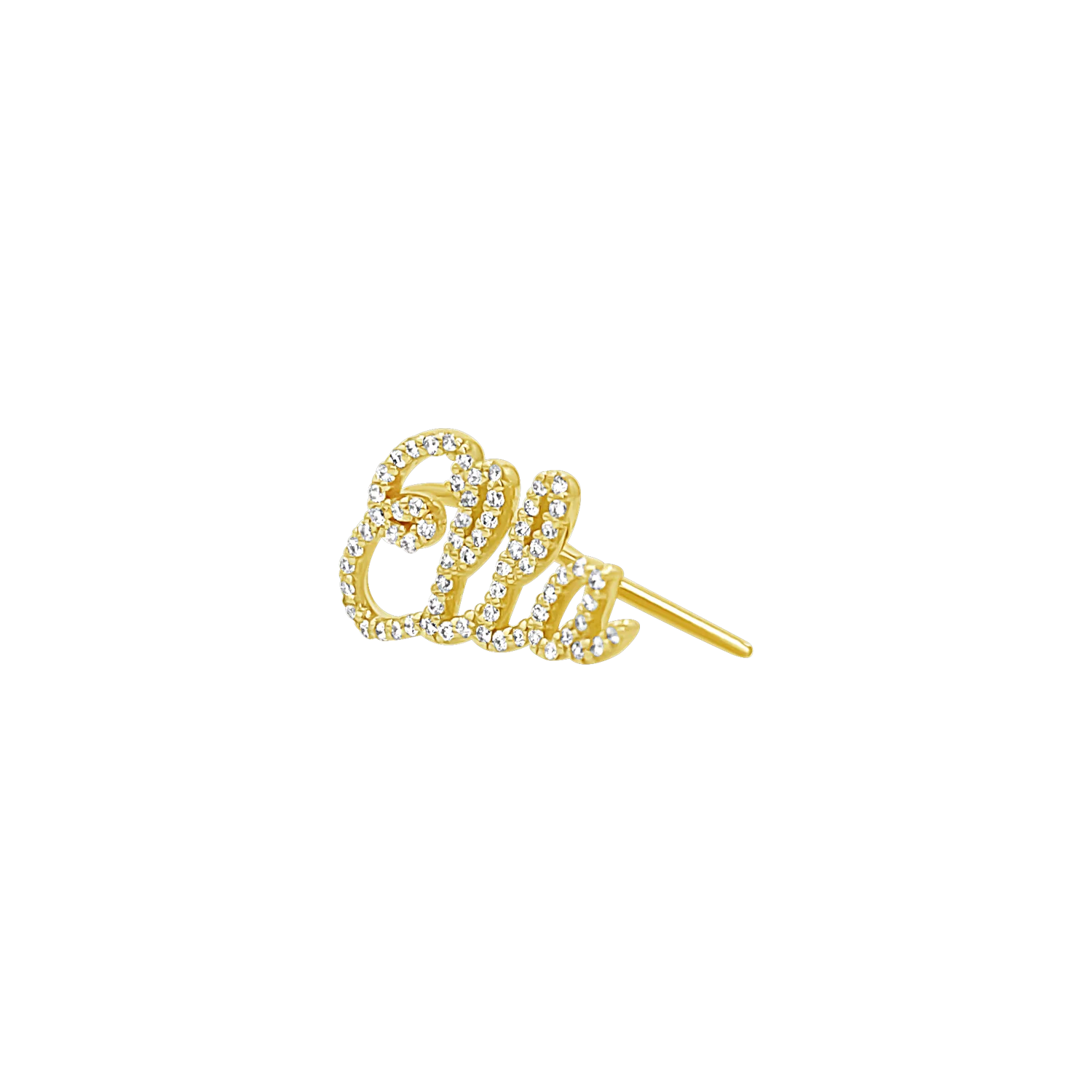 Diamond Personalized Name Ear Crawler - Image 9