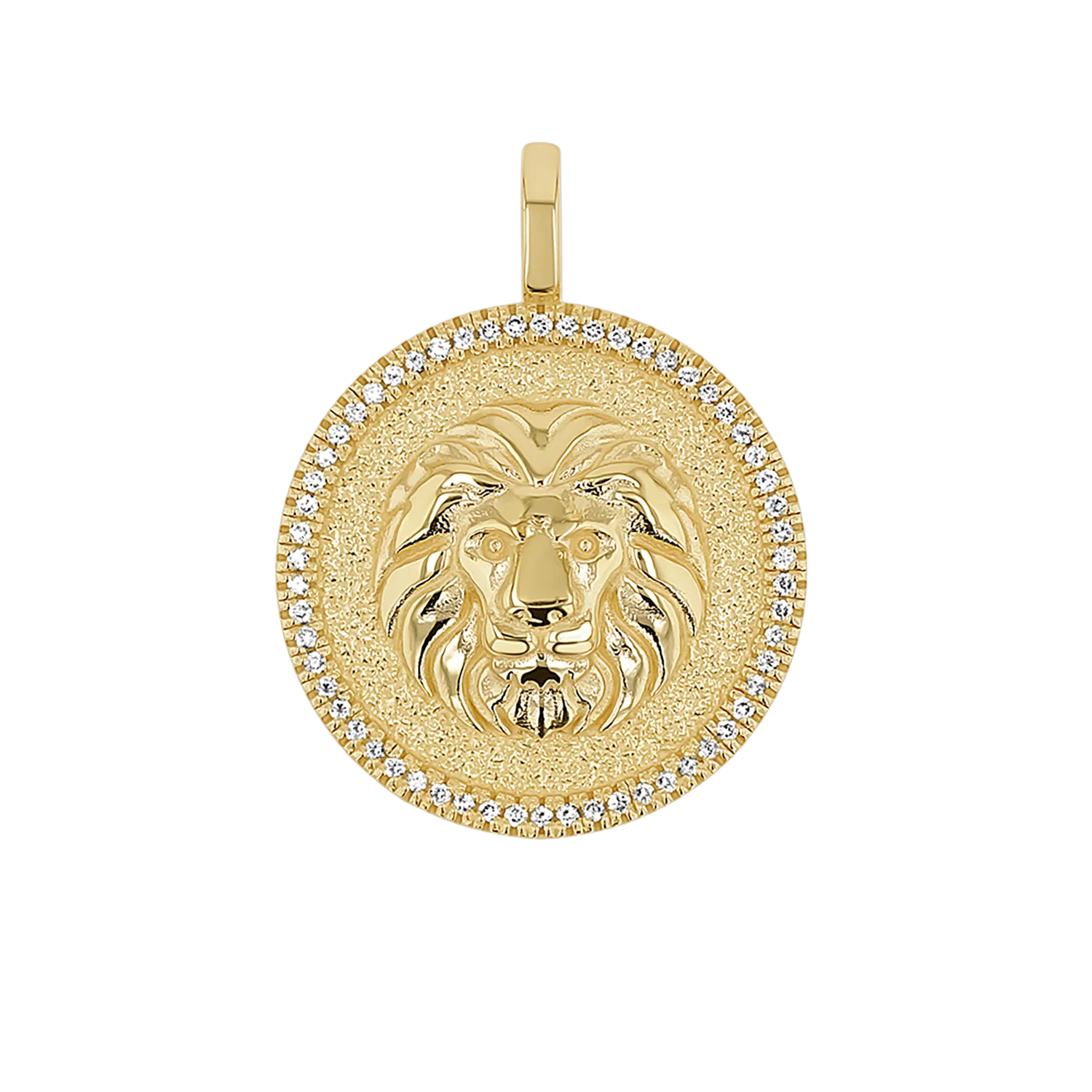 Diamond Zodiac Coin Medallion Charm - Image 8