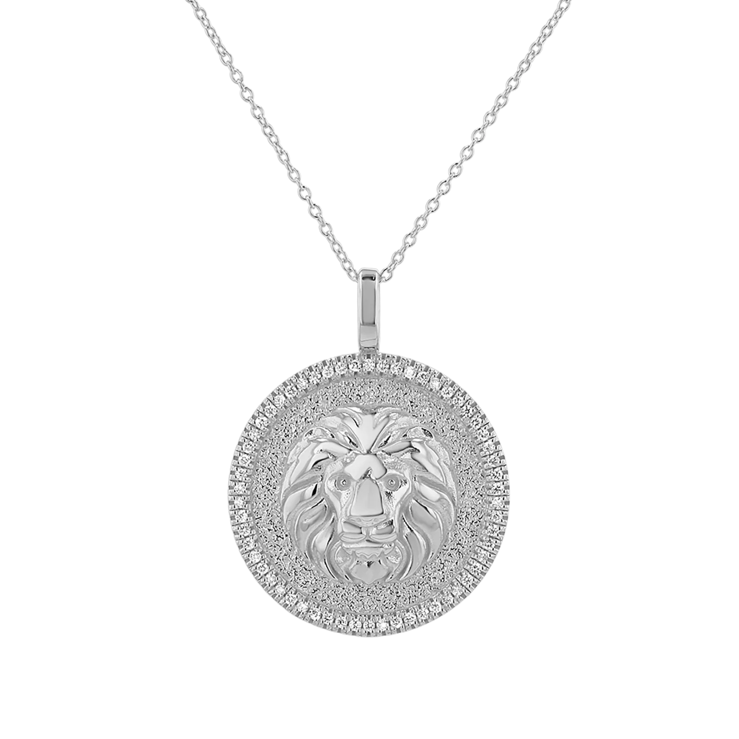 Diamond Zodiac Coin Medallion Necklace - Image 18