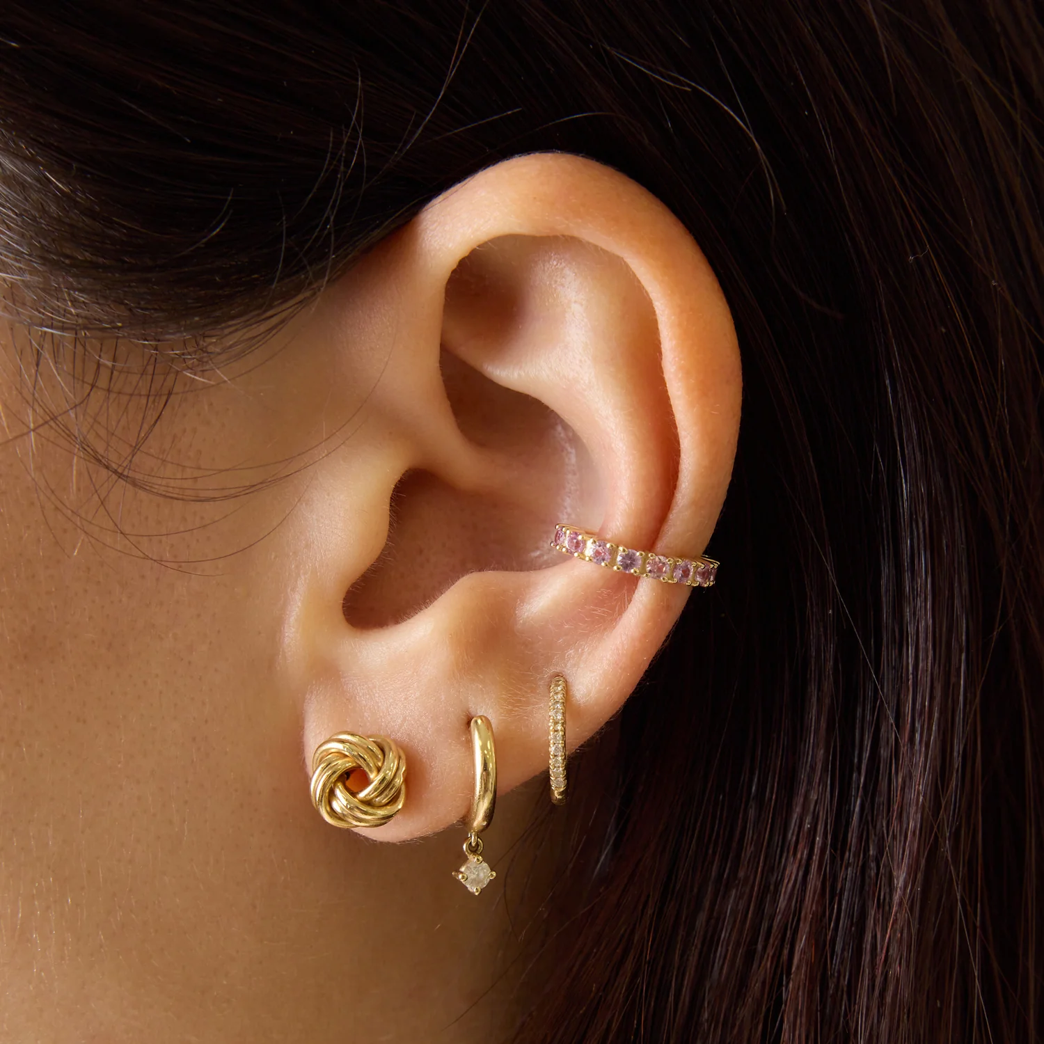 Sapphire Gemstone Ear Cuff - Image 14