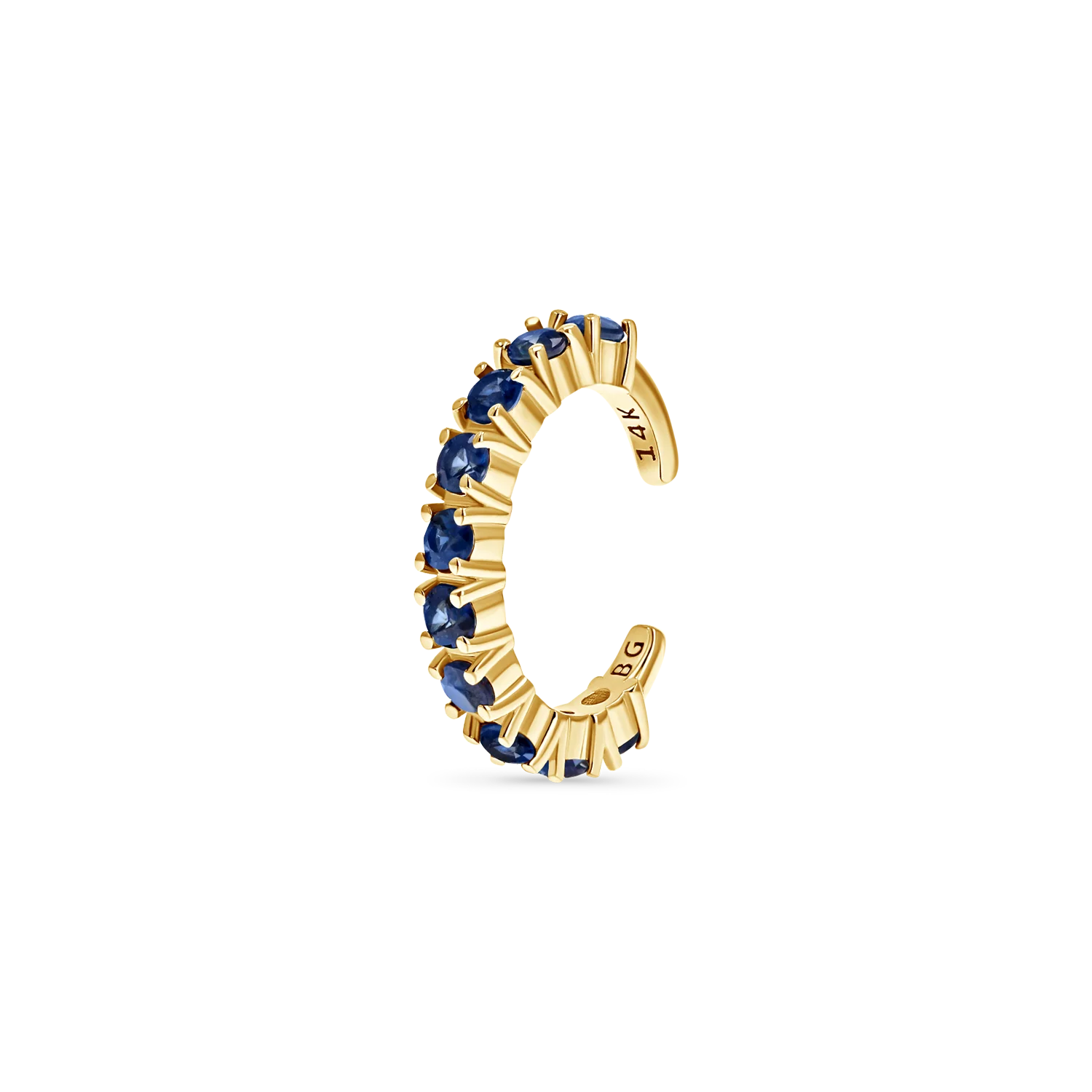 Sapphire Gemstone Ear Cuff - Image 7