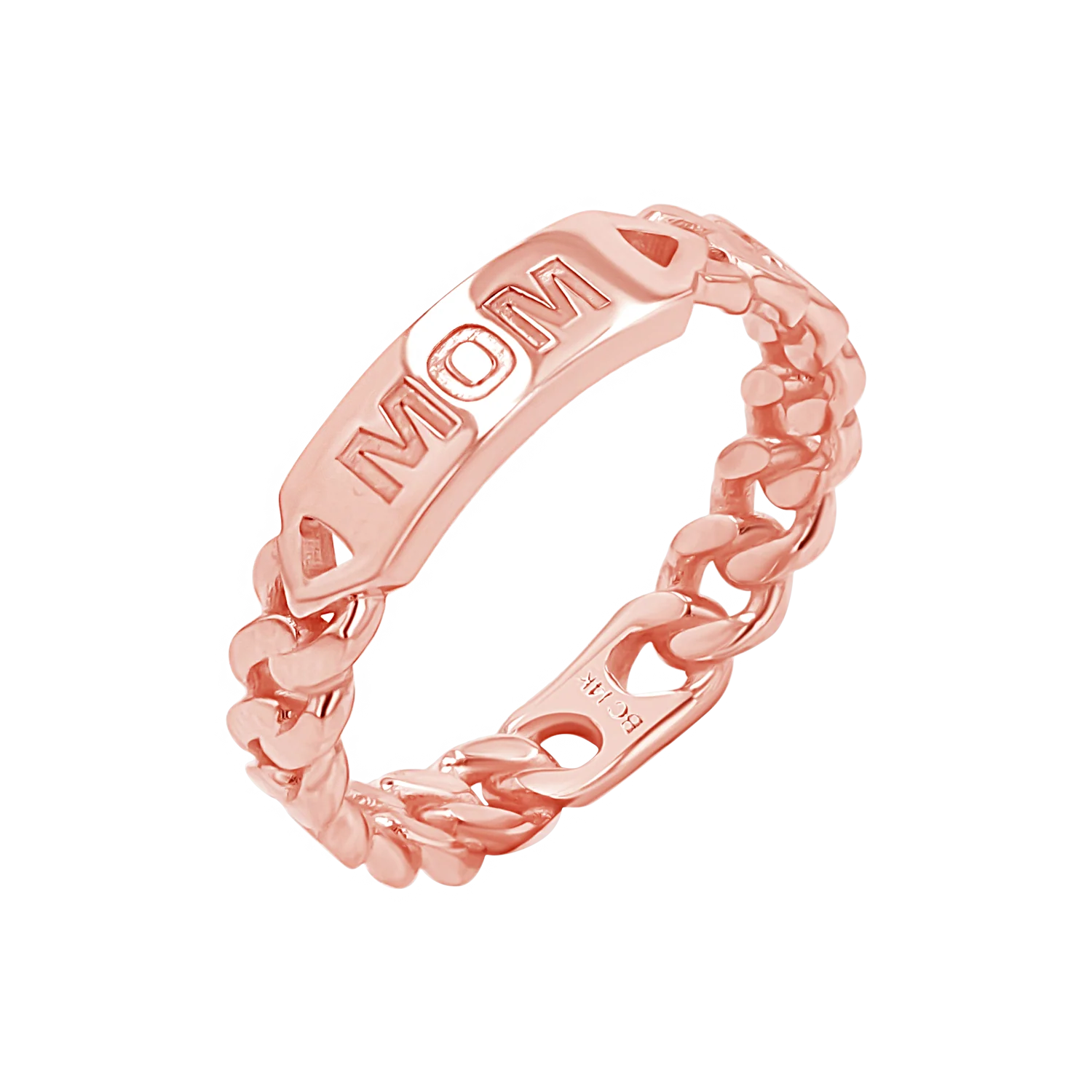 Engravable Cuban Link Ring - Image 3