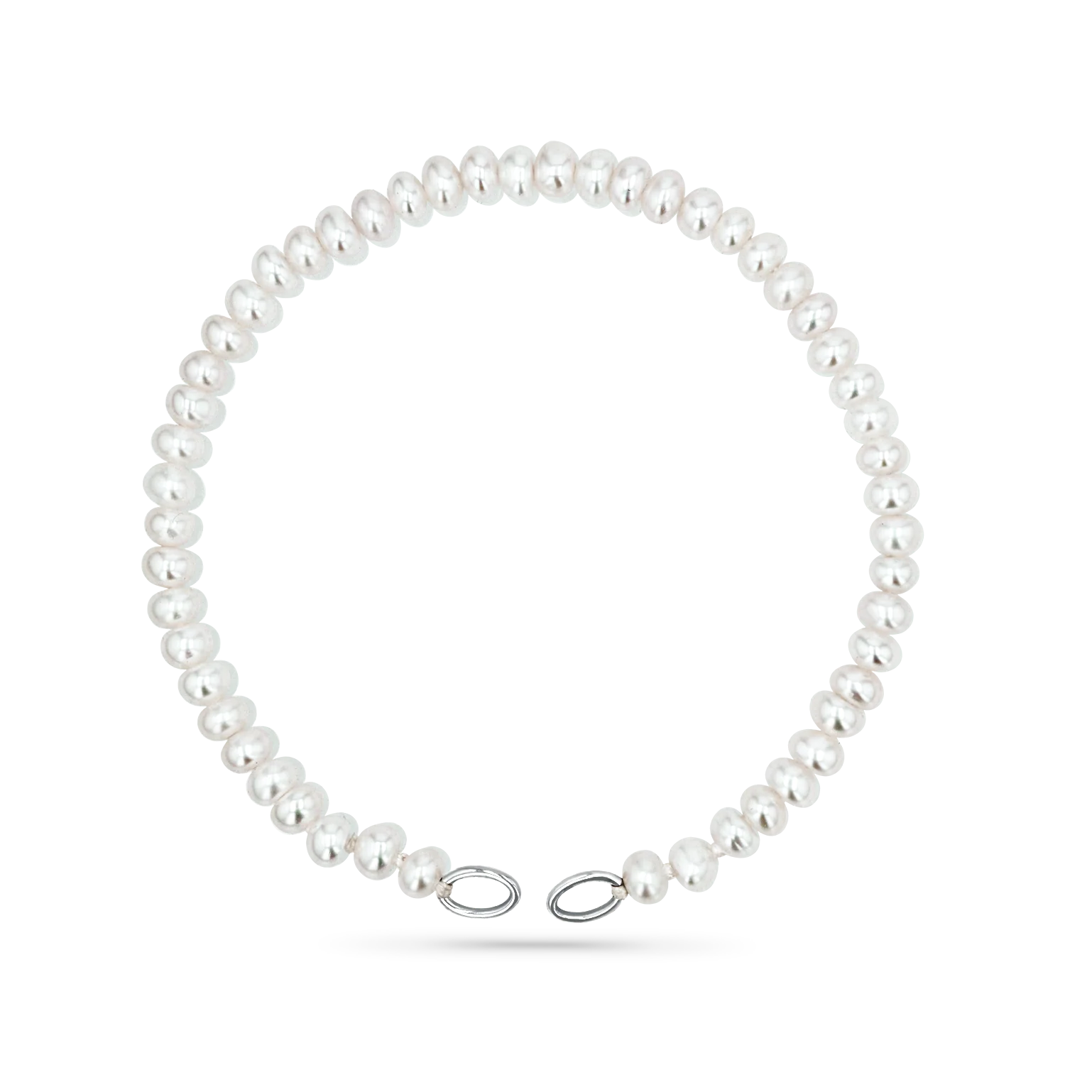 Freshwater Pearl Connector Bracelet - Image 3