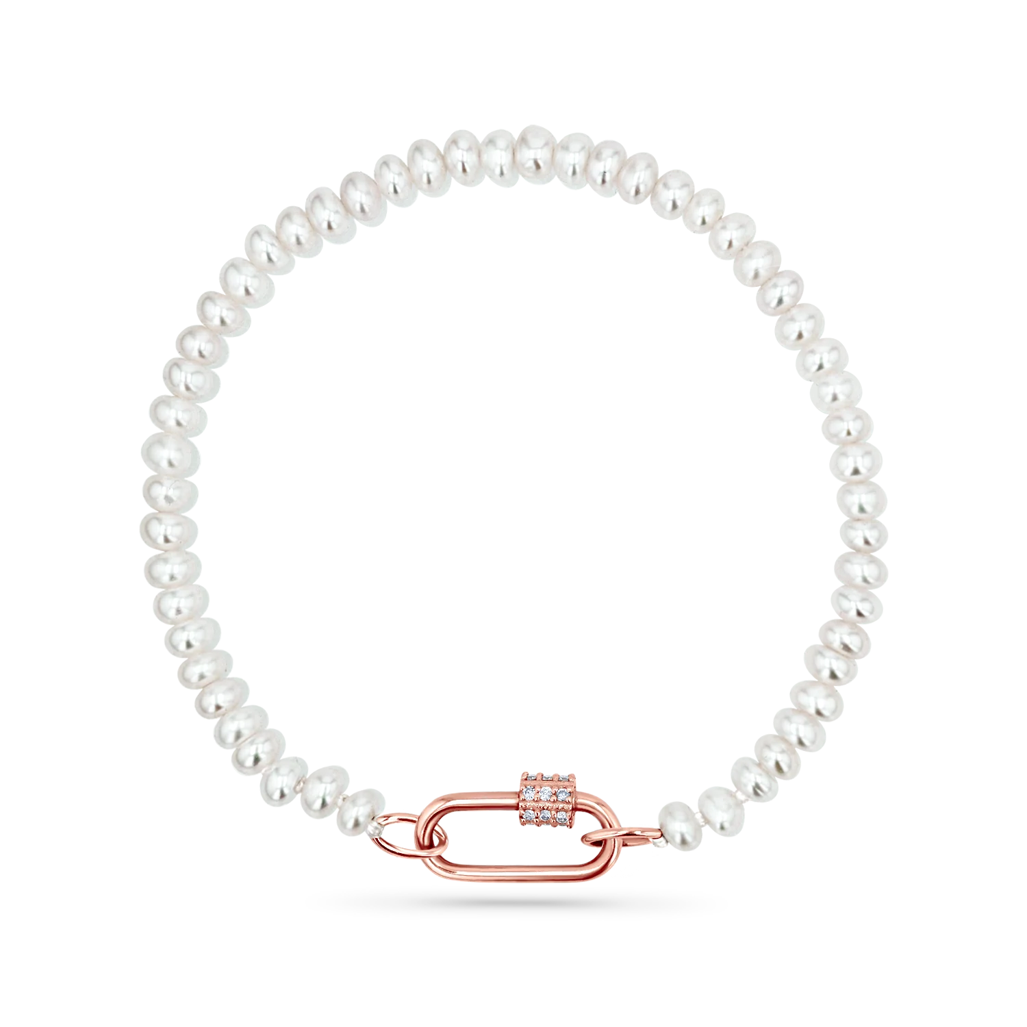 Freshwater Pearl Connector Bracelet - Image 5