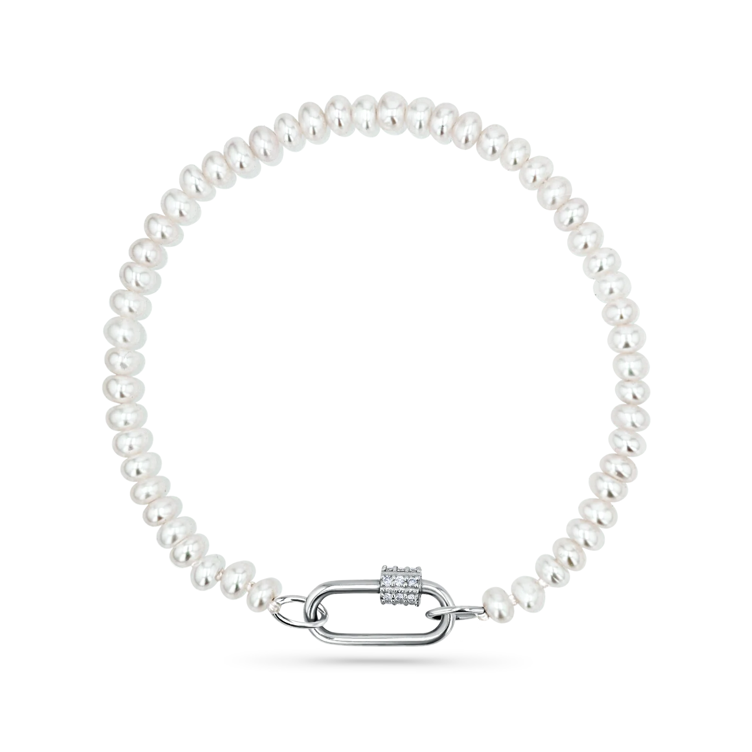 Freshwater Pearl Connector Bracelet - Image 6