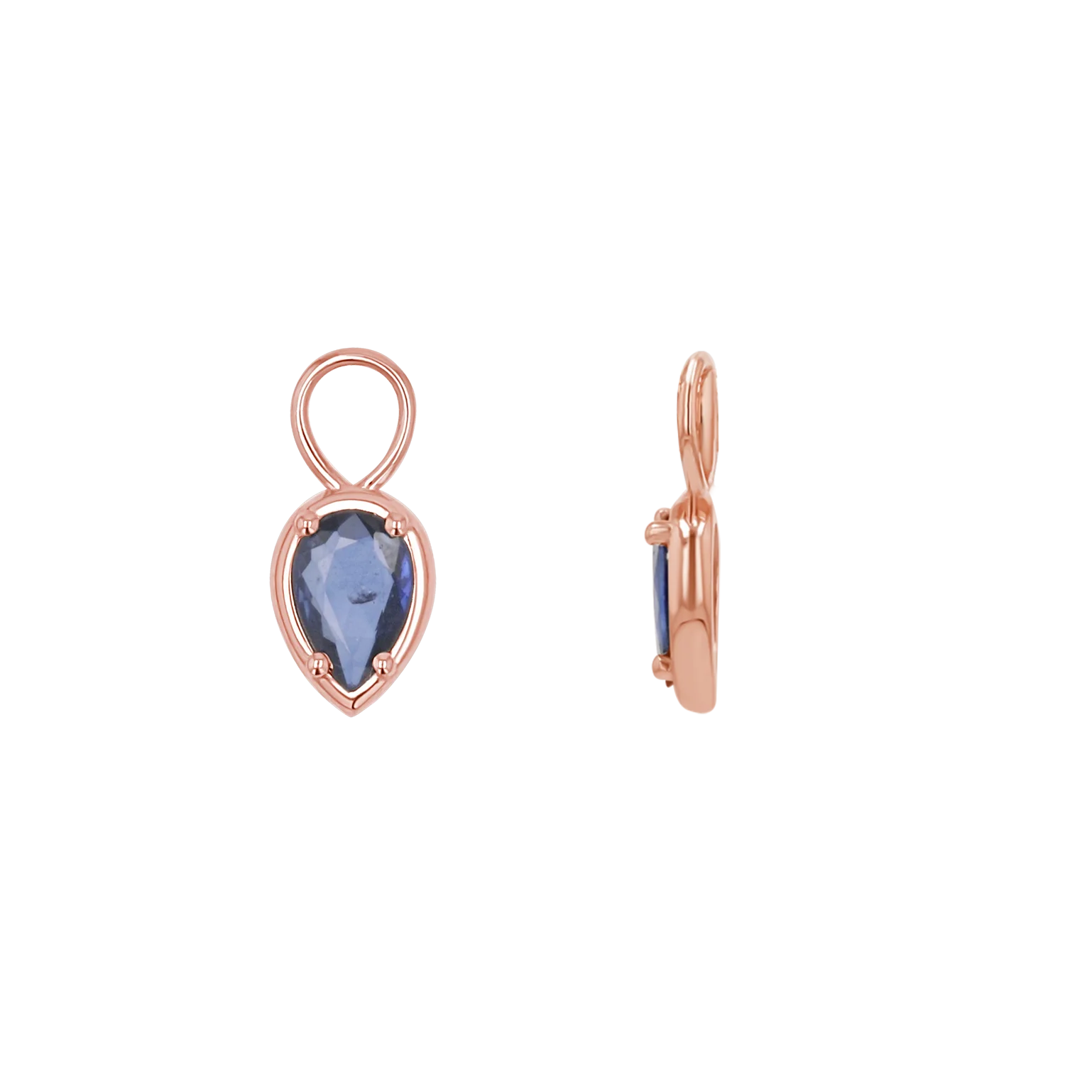 Gemstone Pear Huggies Charms - Image 9