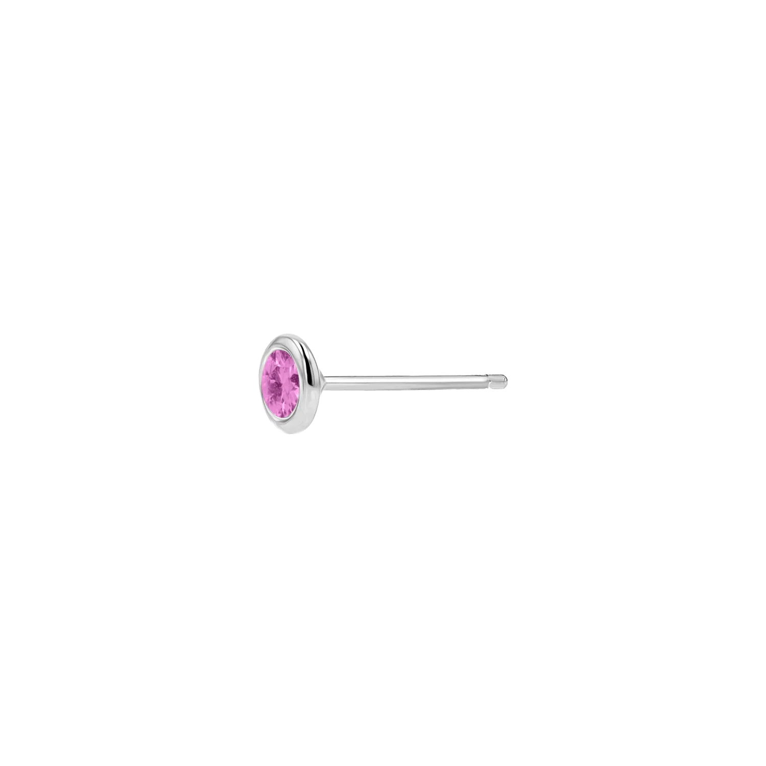 Gemstone Solitaire Bezel Studs - Image 7