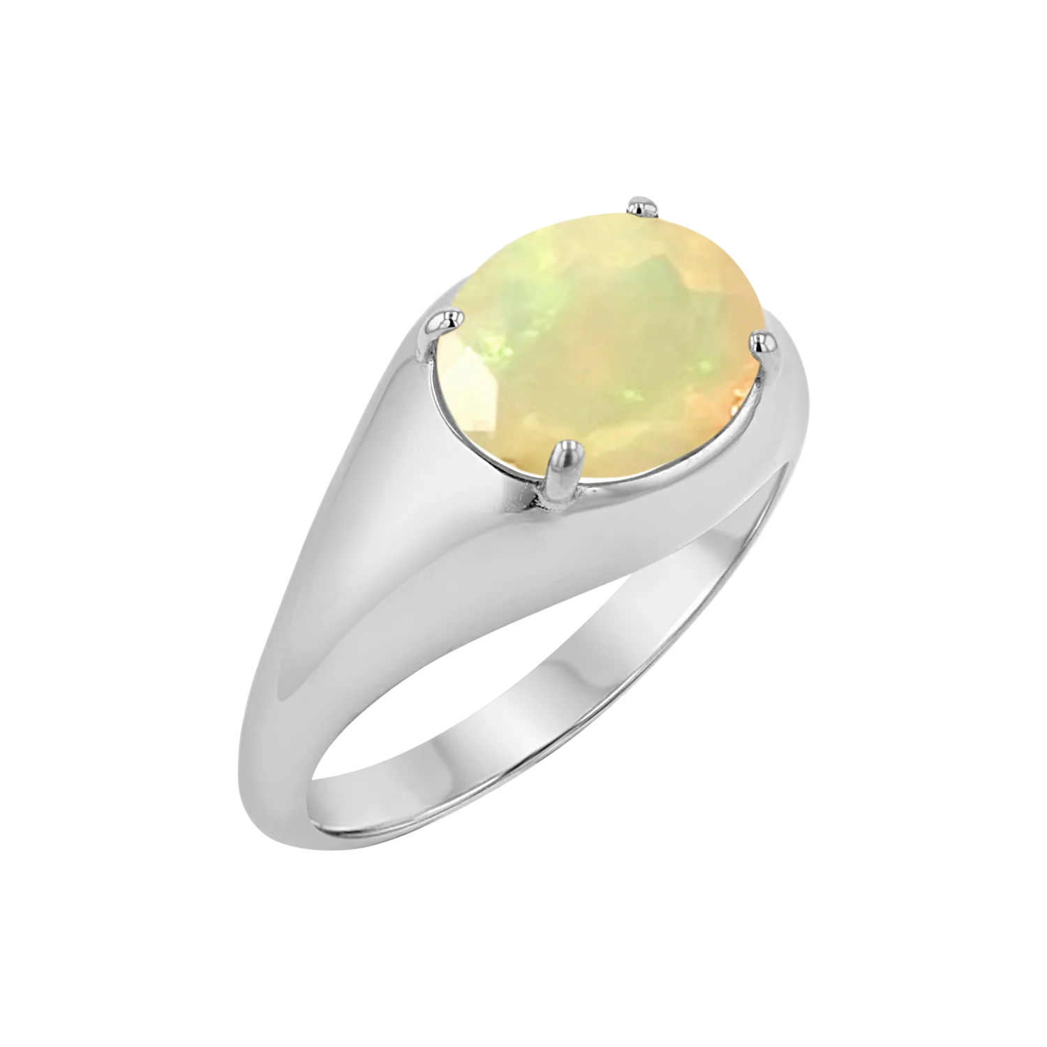 Grand Opal Signet Ring - Image 2