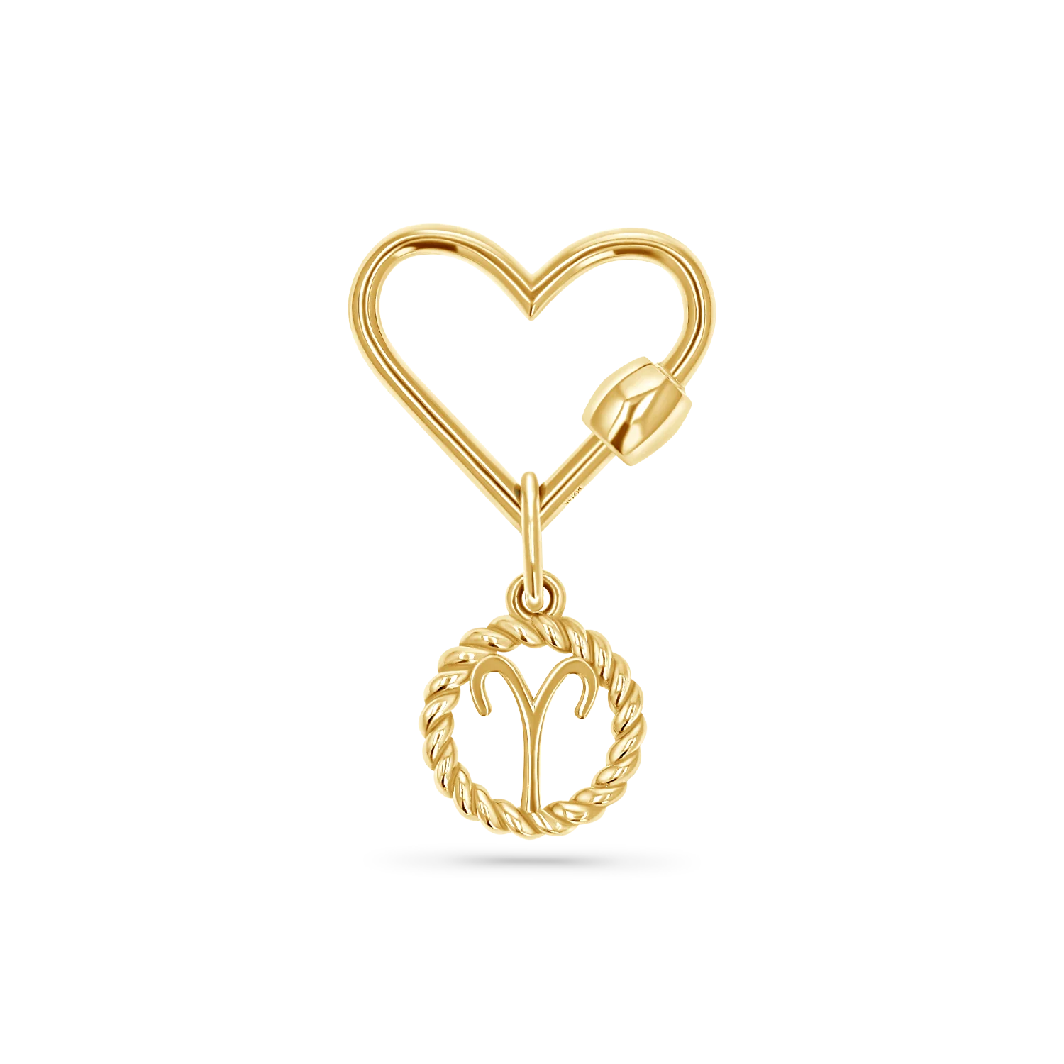 Heart Carabiner Connector Charm - Image 6