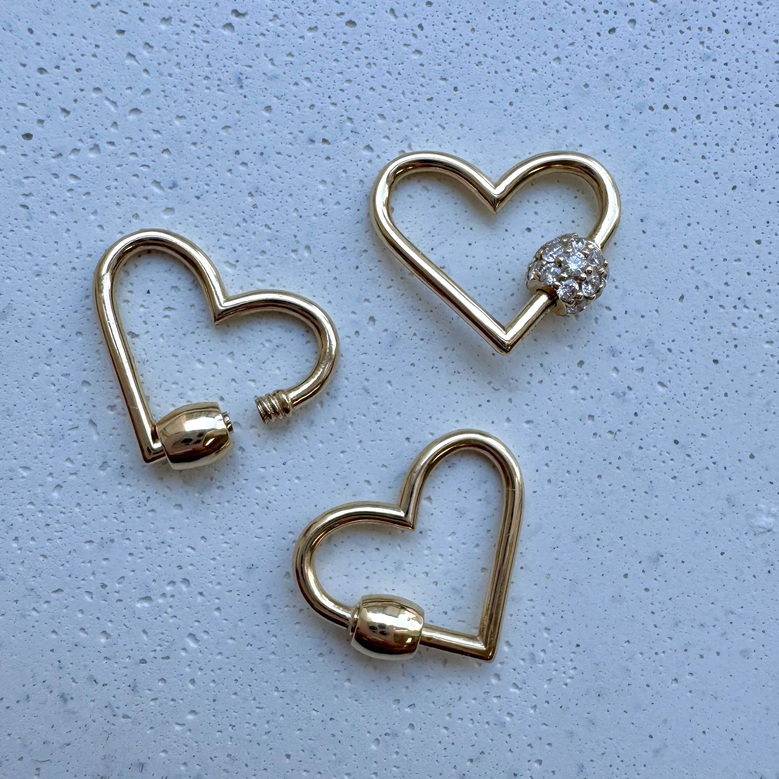Heart Carabiner Connector Charm - Image 7