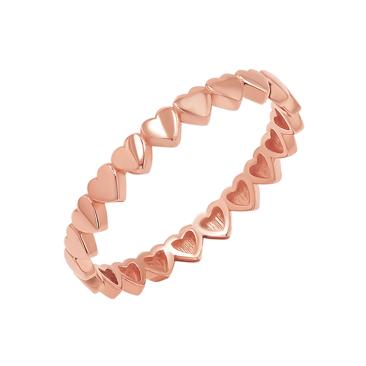 Heart Eternity Ring - Image 3
