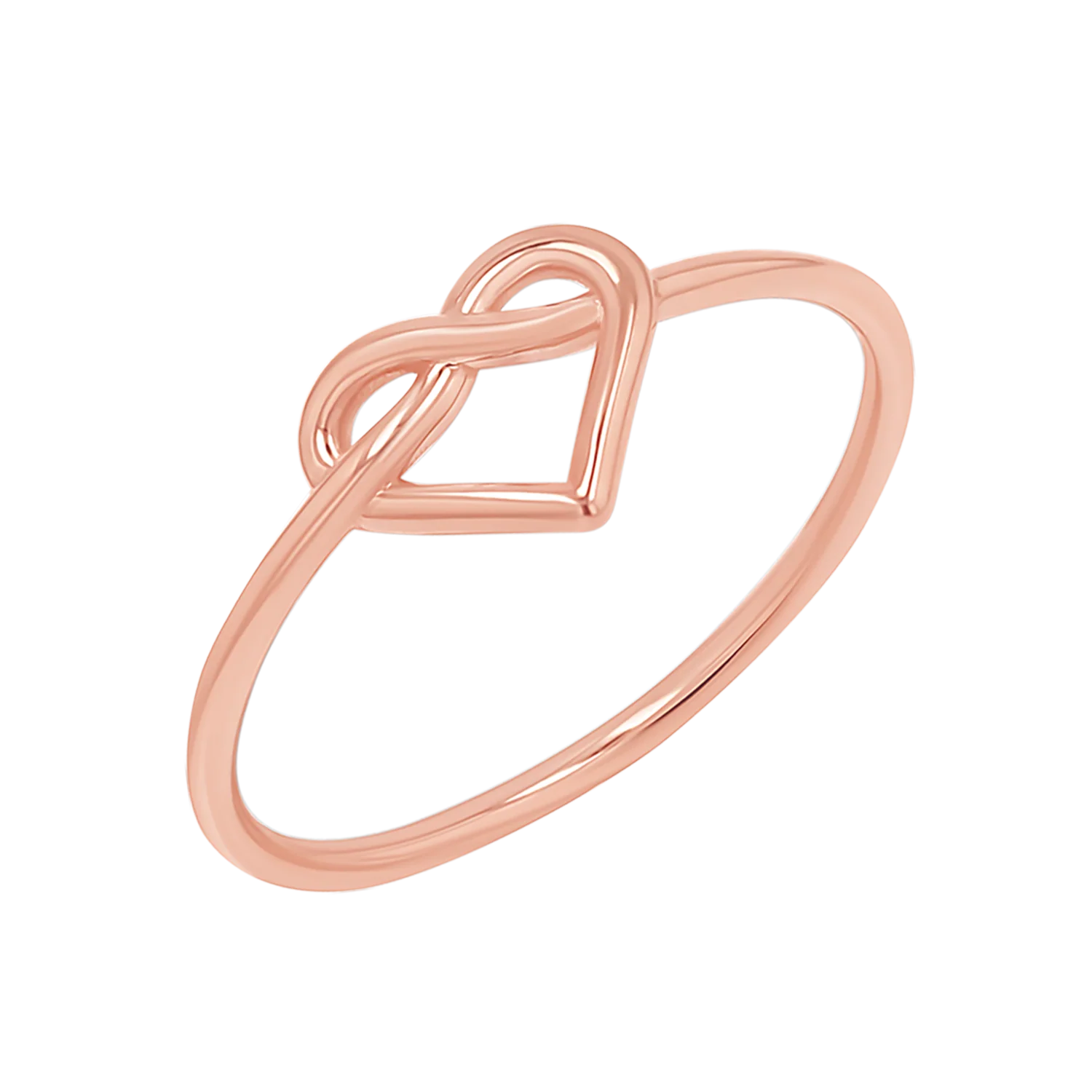 Heart Love Knot Ring - Image 3