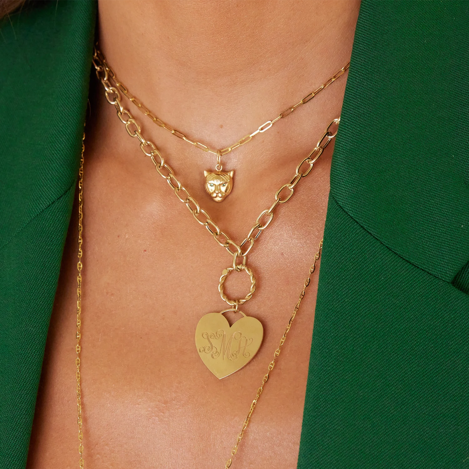 Heart Monogram Charm - Image 6