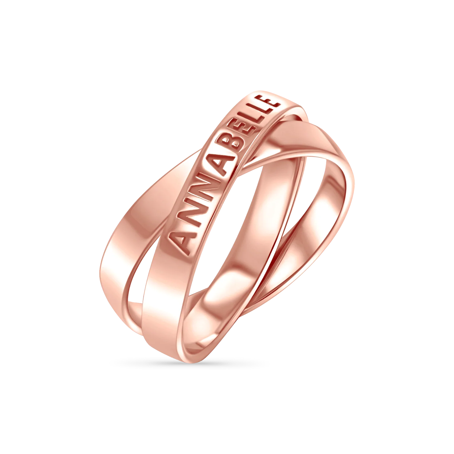 Interlocked Engravable Ring - Image 3