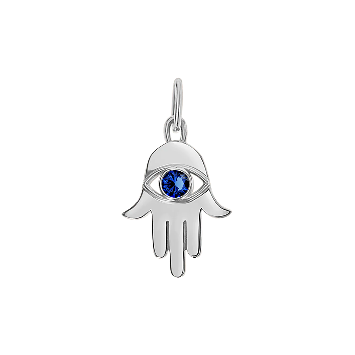 Kids Hamsa Diamond Eye Charm - Image 5