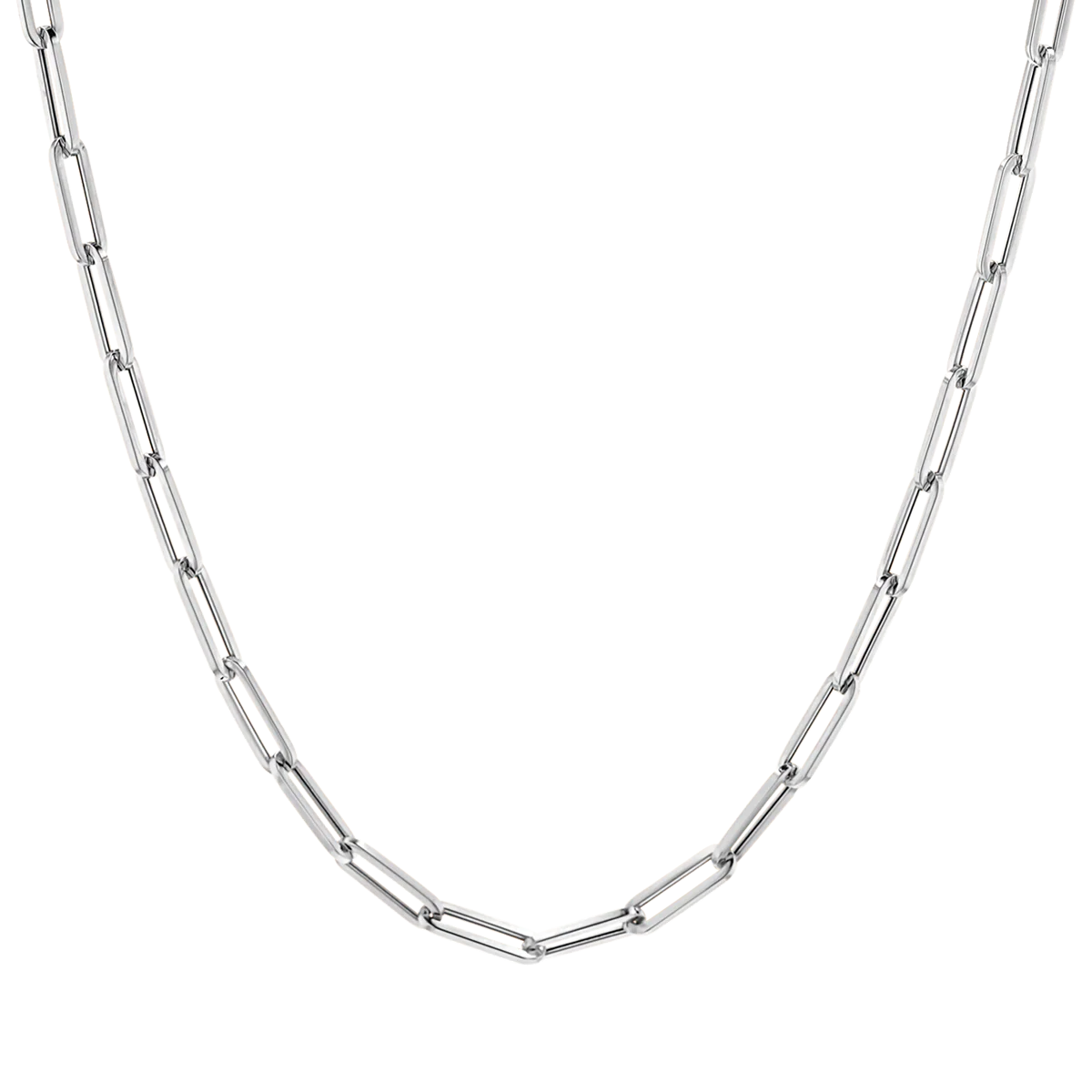 Kids Paper Clip Chain Necklace - Image 2
