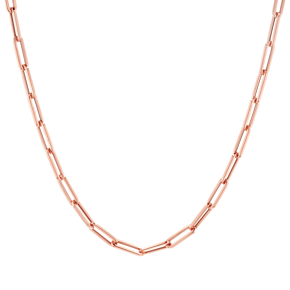 Kids Paper Clip Chain Necklace - Image 3