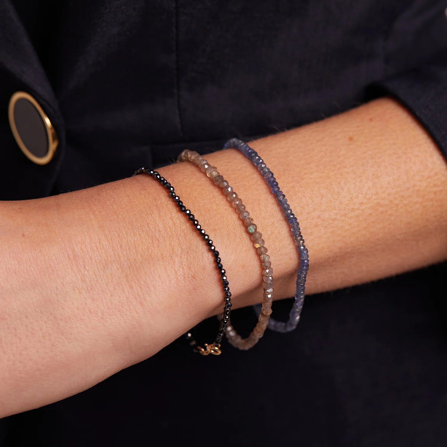 Labradorite Beaded Bracelet - Image 2