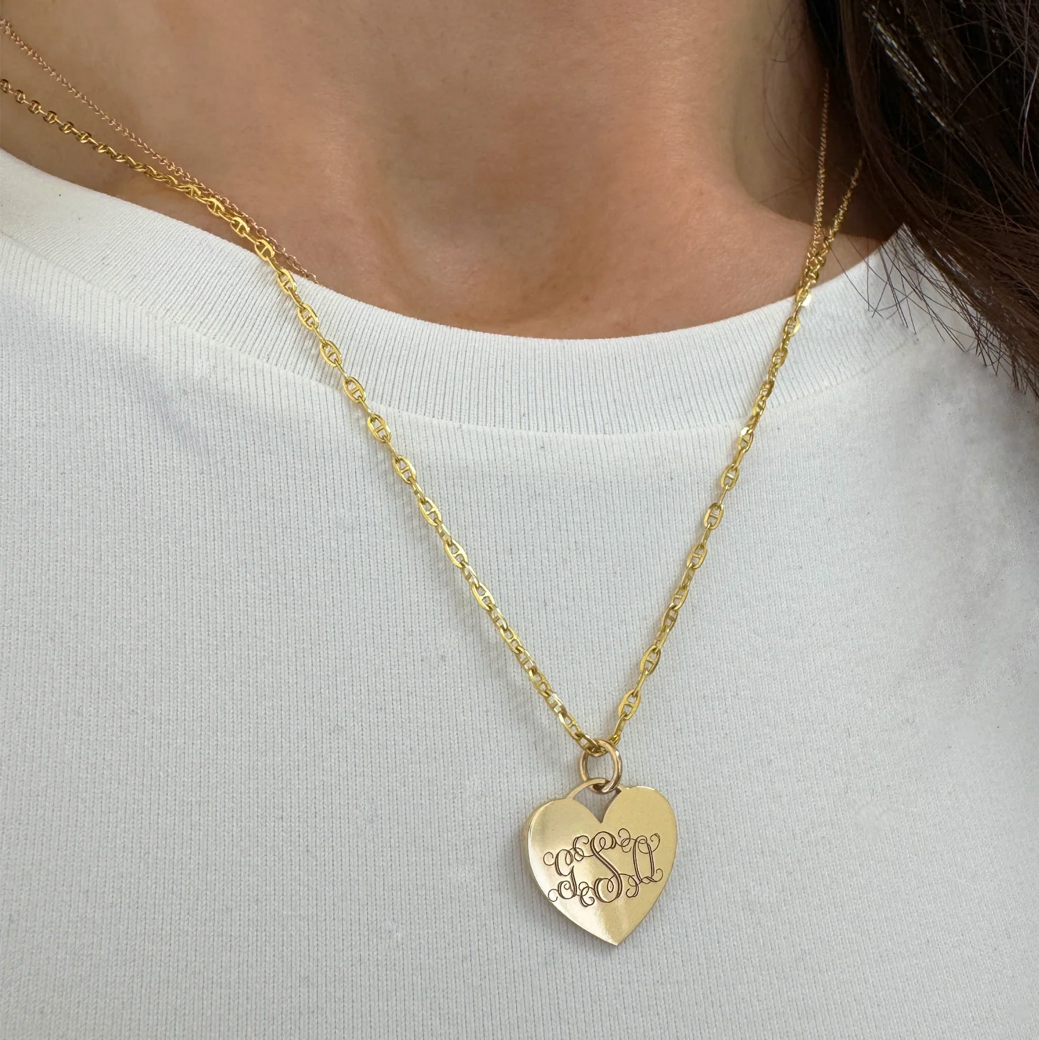 Mini Heart Monogram Charm - Image 8
