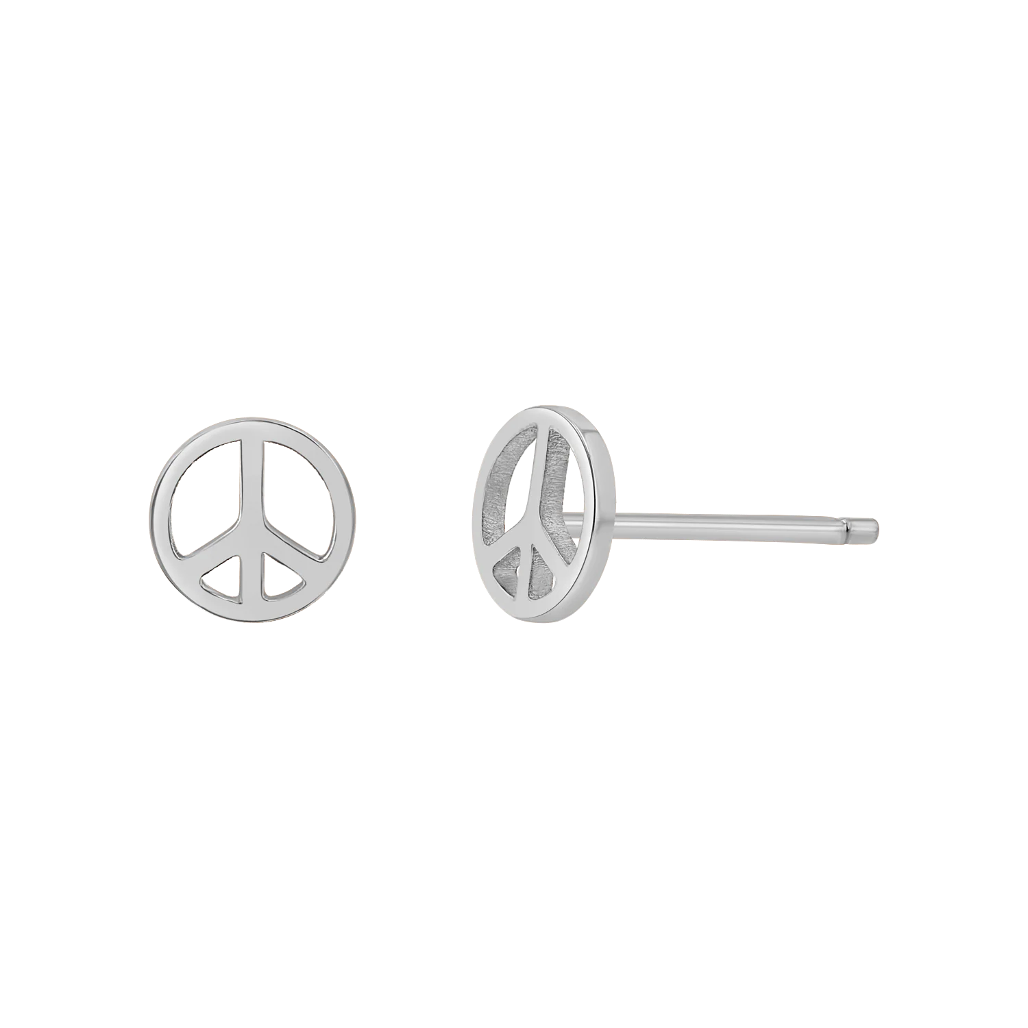 Peace Stud Earrings - Image 2