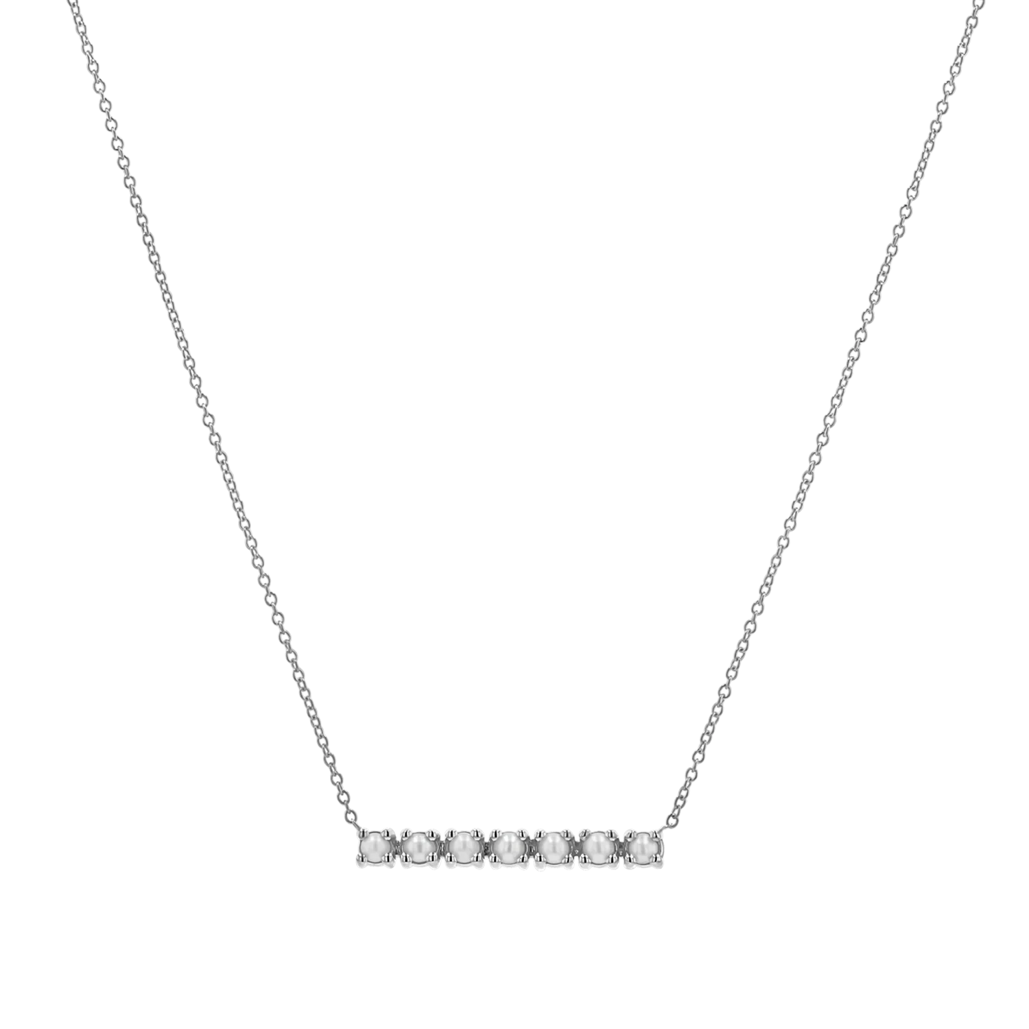 Pearl Bar Necklace - Image 2