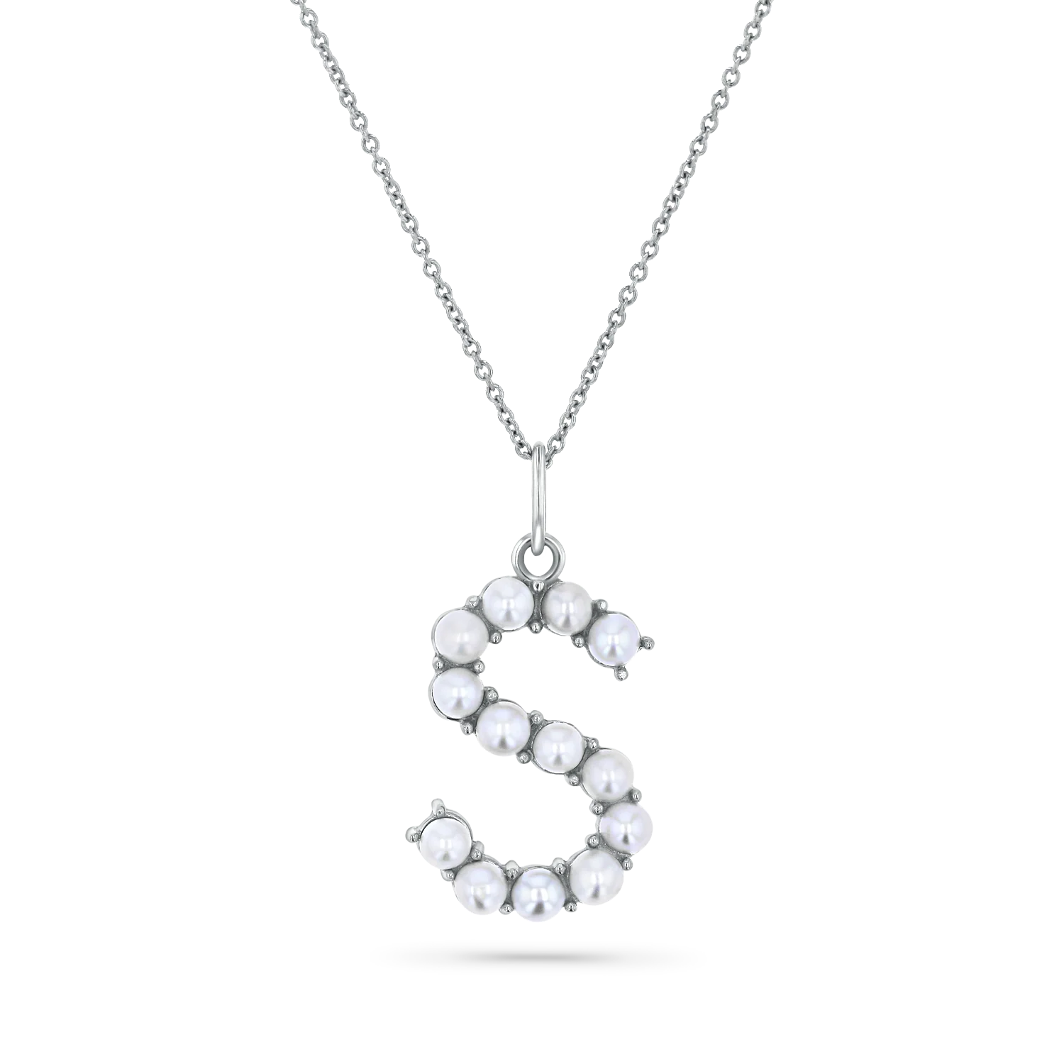 Pearl Letter Charm - Image 5