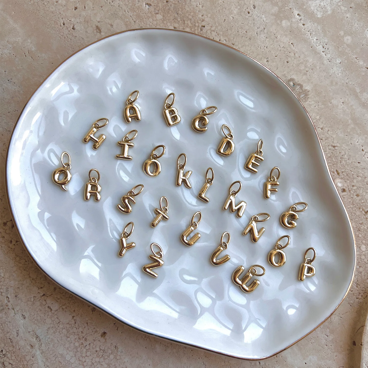 Puff Letter Charm - Image 4