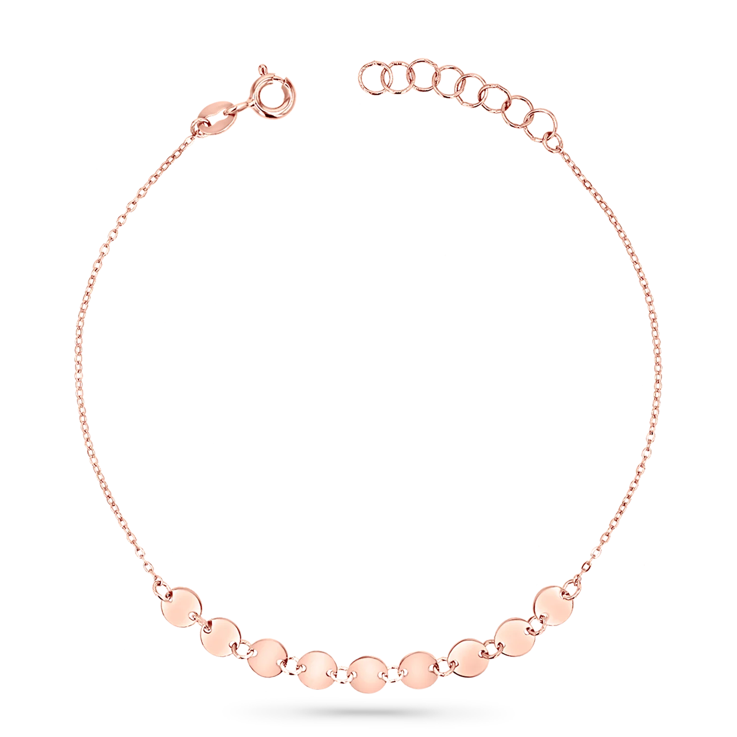 Round Disc Strand Bracelet - Image 3