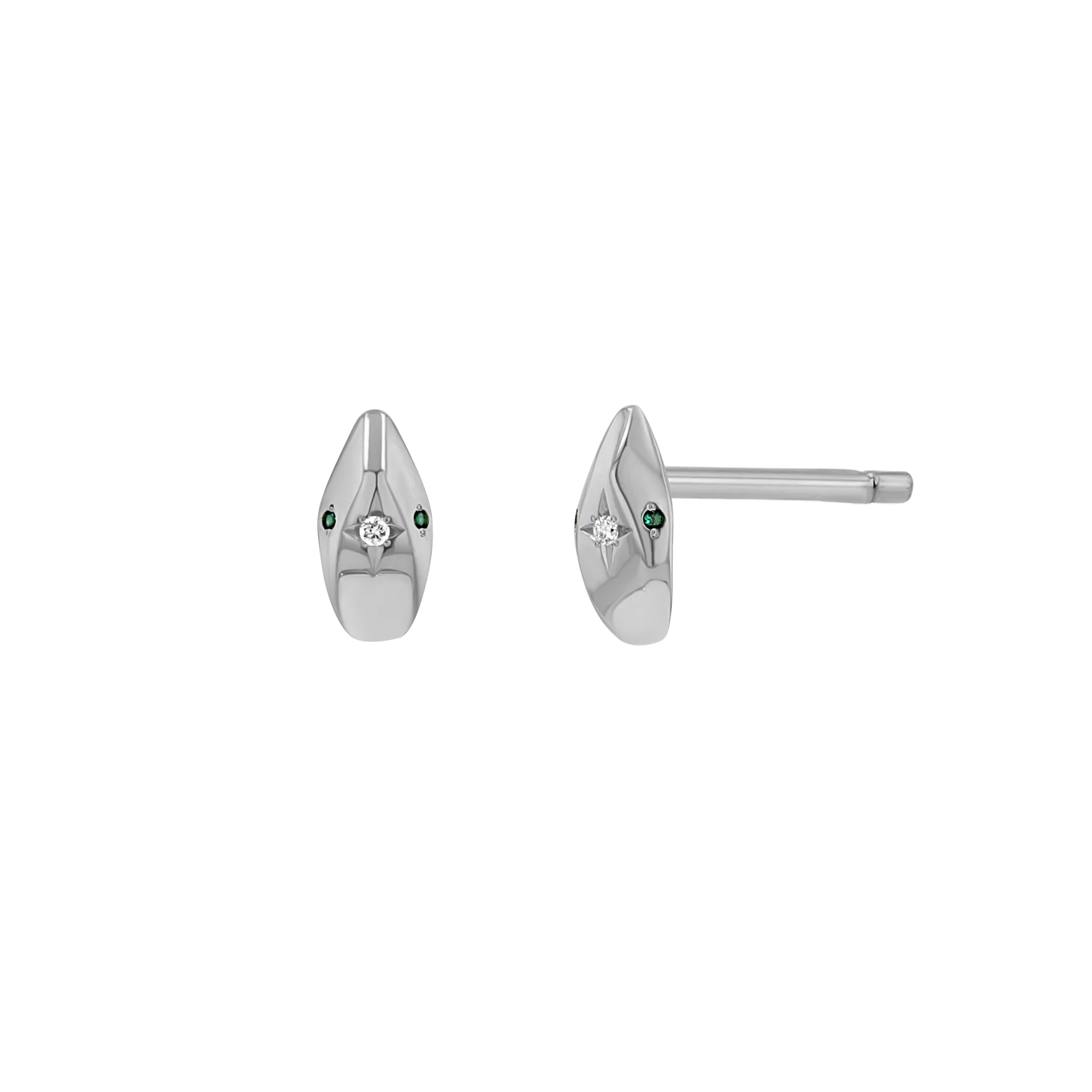 Serpentine Stud Earrings - Image 2