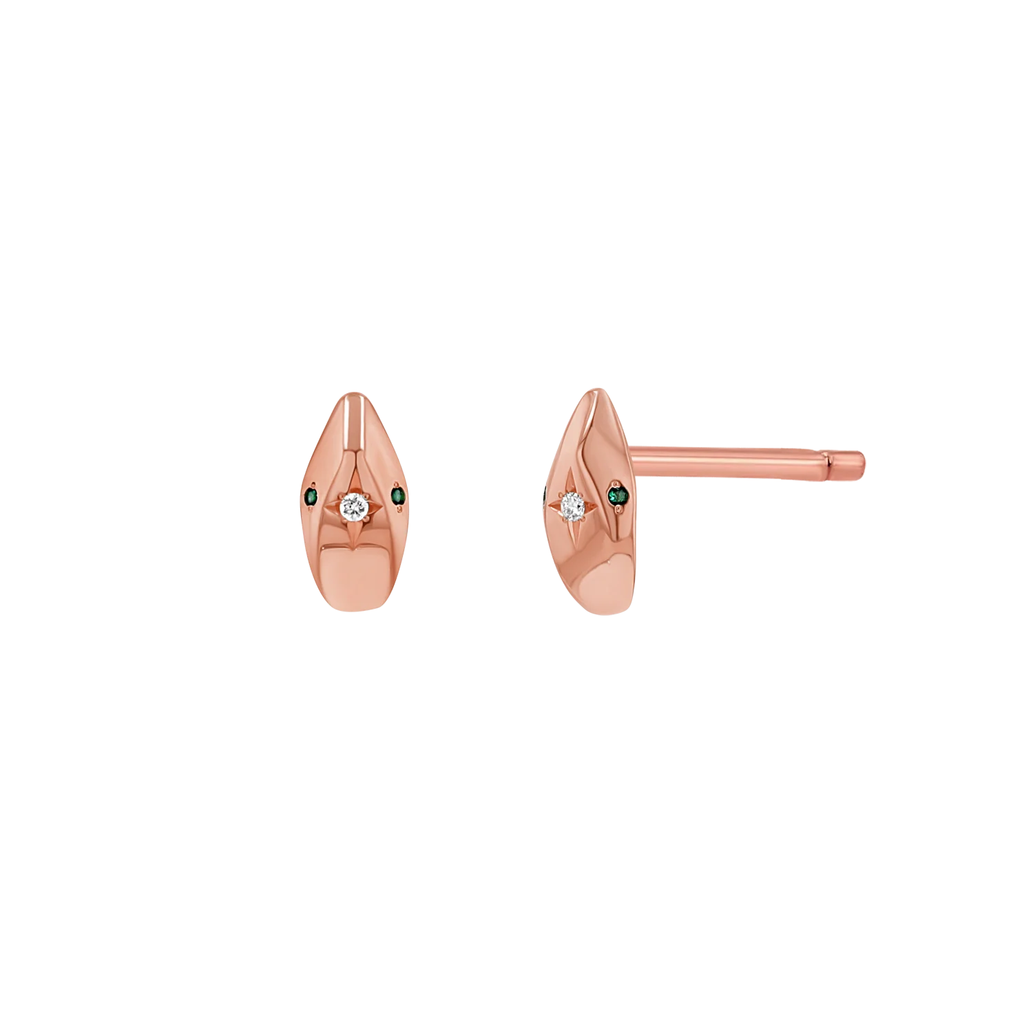 Serpentine Stud Earrings - Image 3