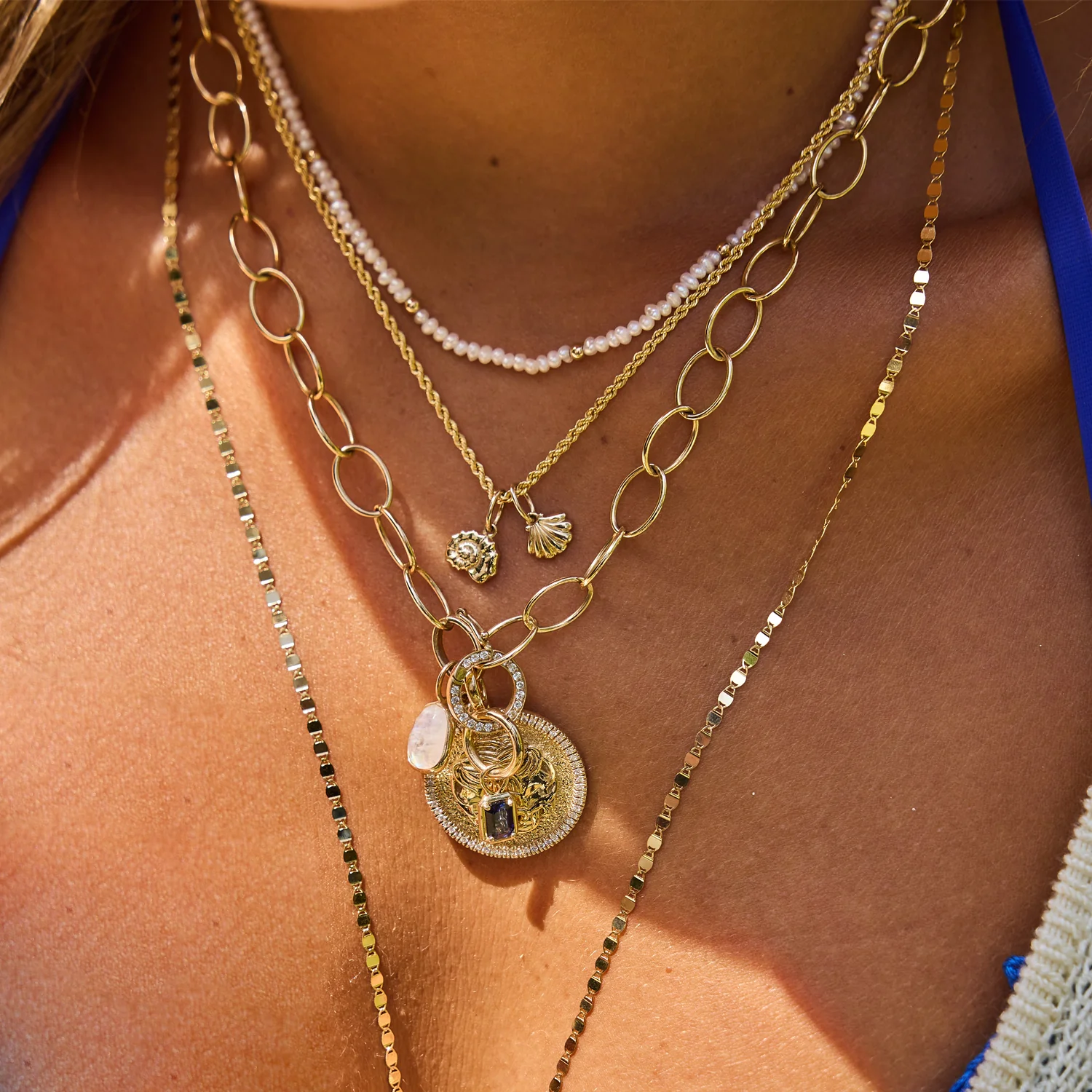 Soleil Scallop Seashell Charm - Image 8