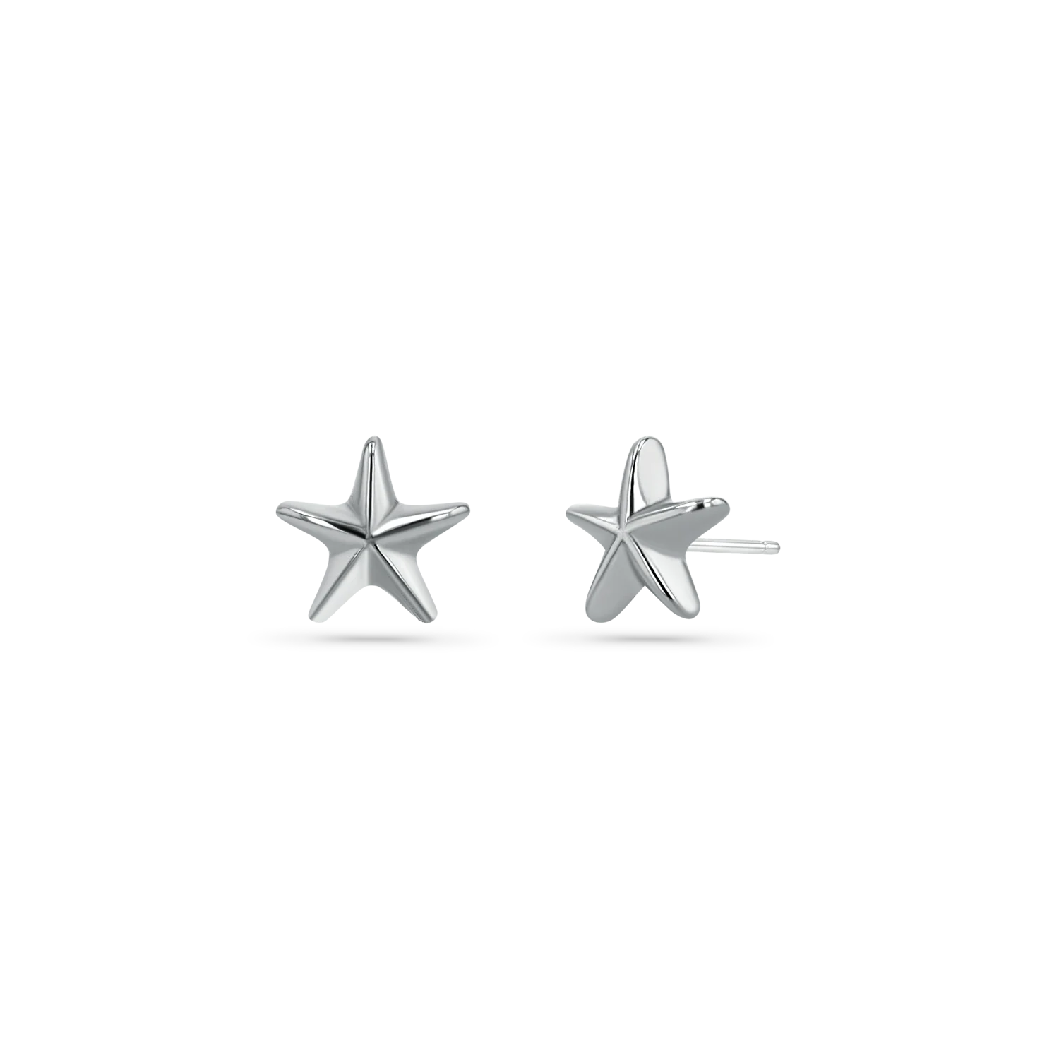 Soleil Star Seashell Stud Earrings - Image 2
